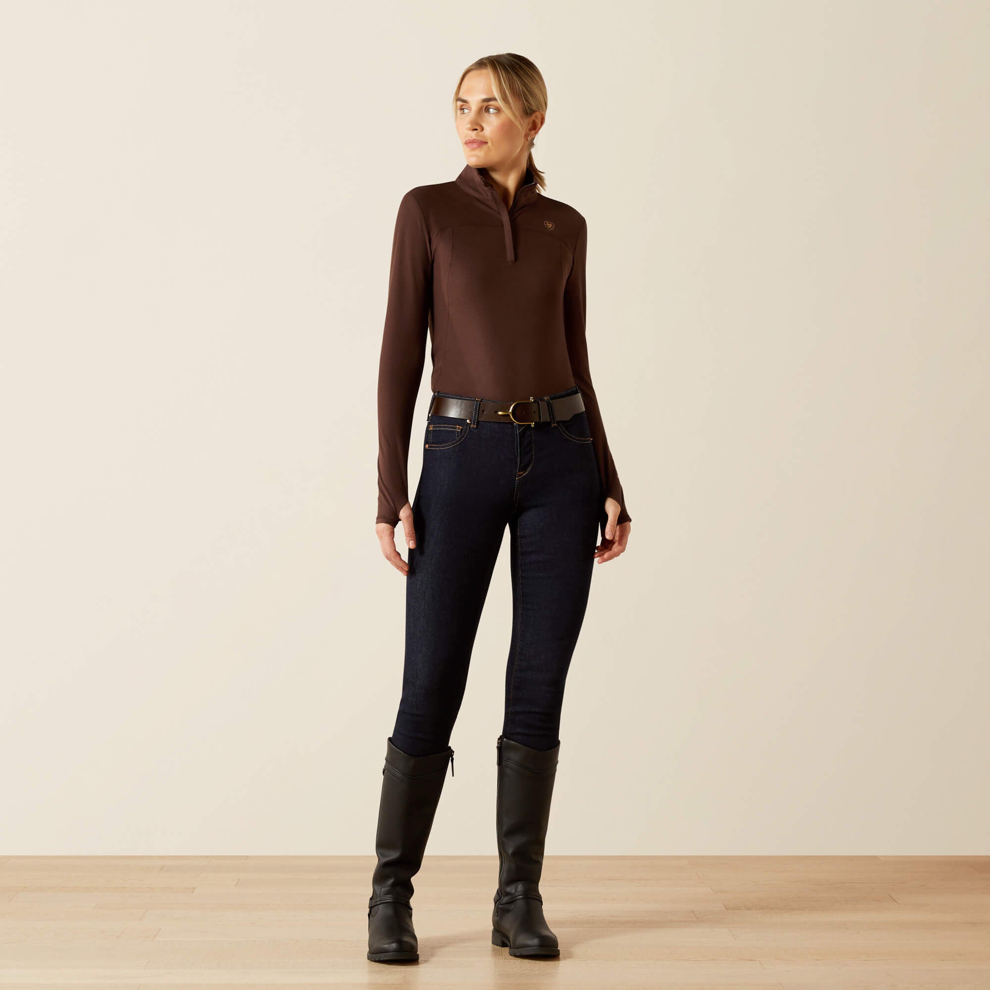 Ariat Lowell 3.0 1/4 Zip Baselayer, Java