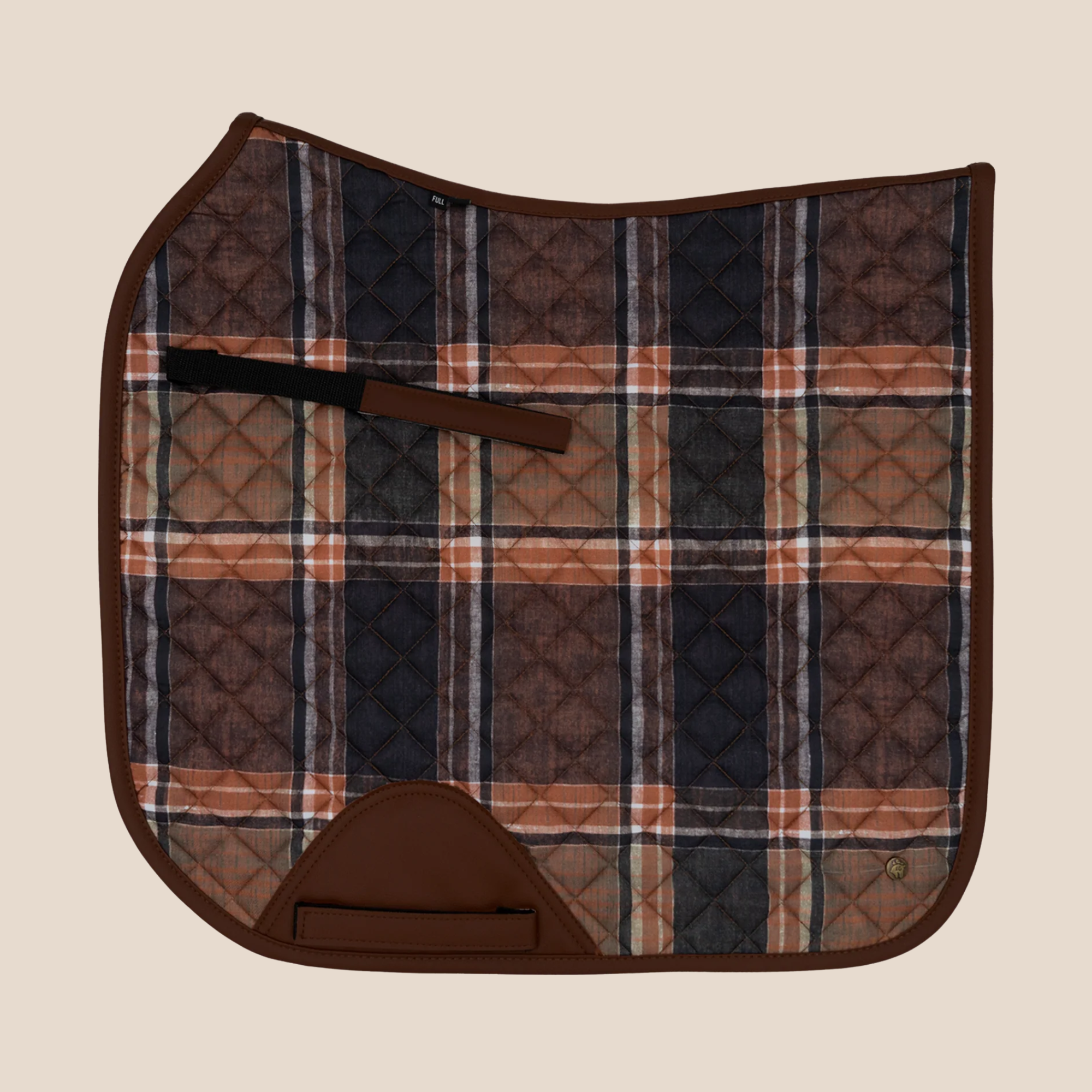 Sixteen Cypress Dressage Pad, Field Plaid & Hickory