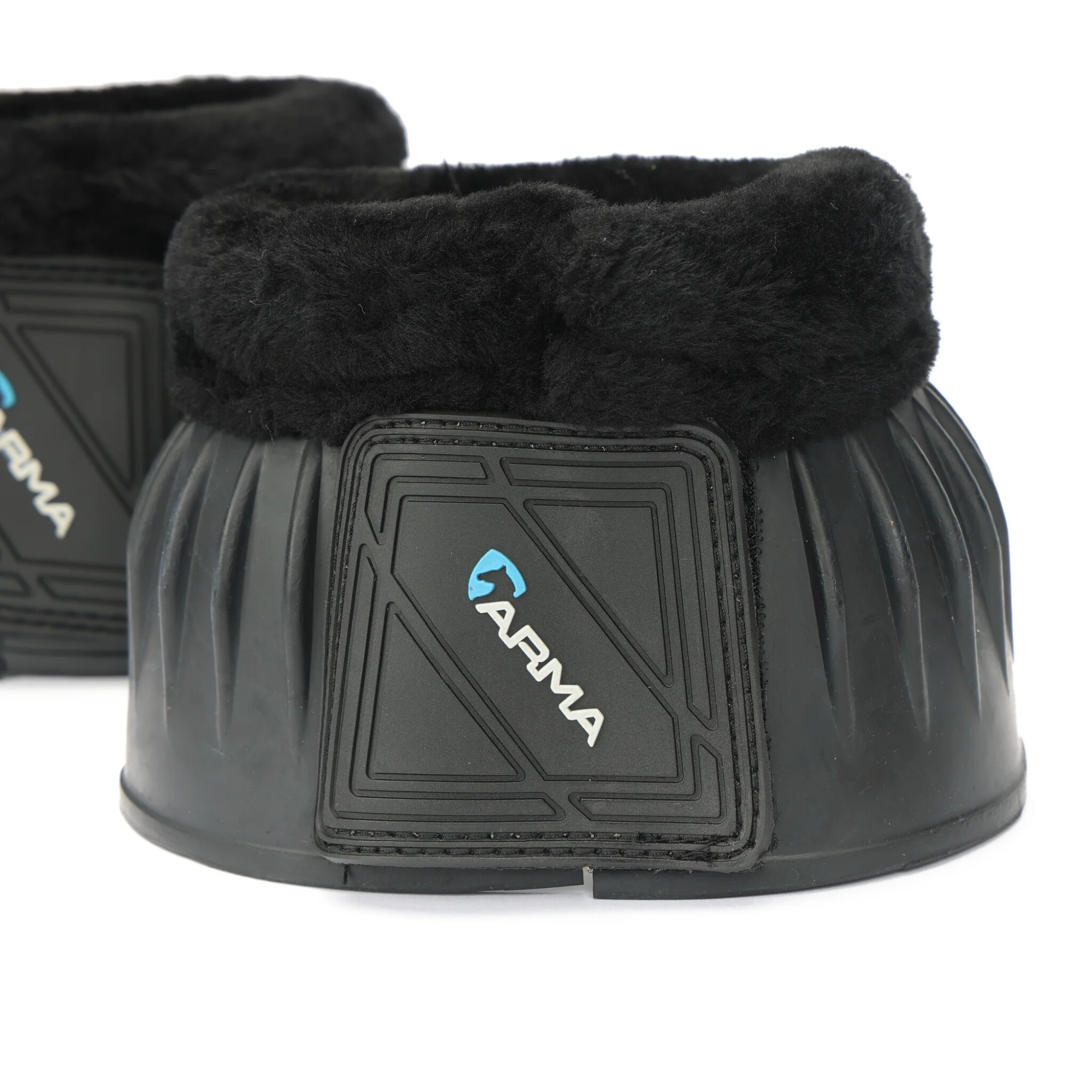 ARMA Fleece Top Over Reach Bell Boots BLACK
