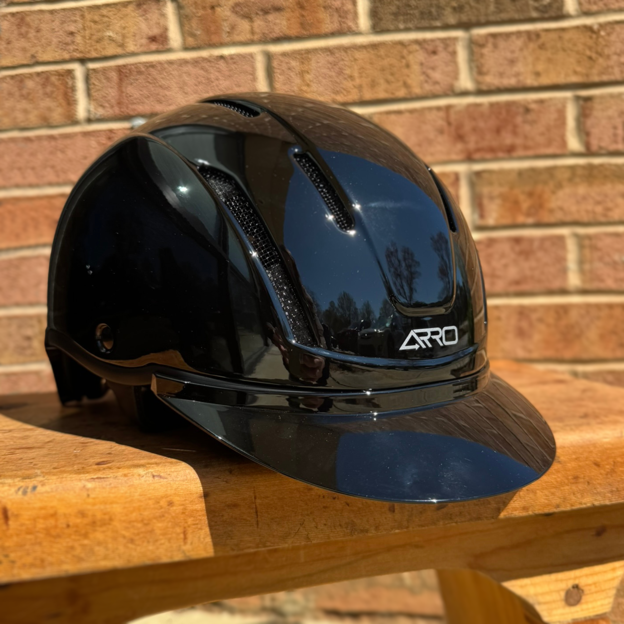 ARRO Helmet Gloss Painted Black