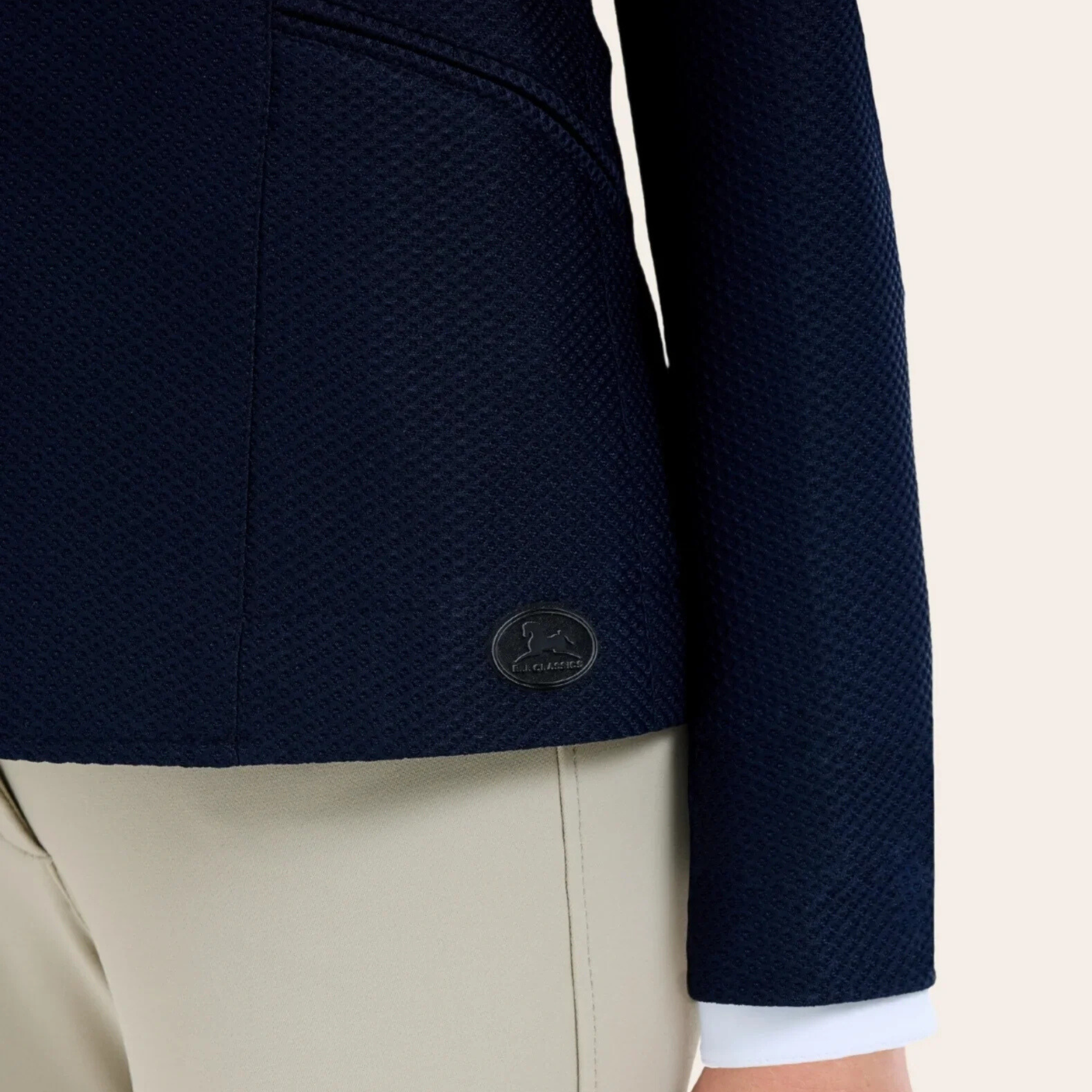 R.J. Classics Addison Air Junior Mesh Show Coat, Navy