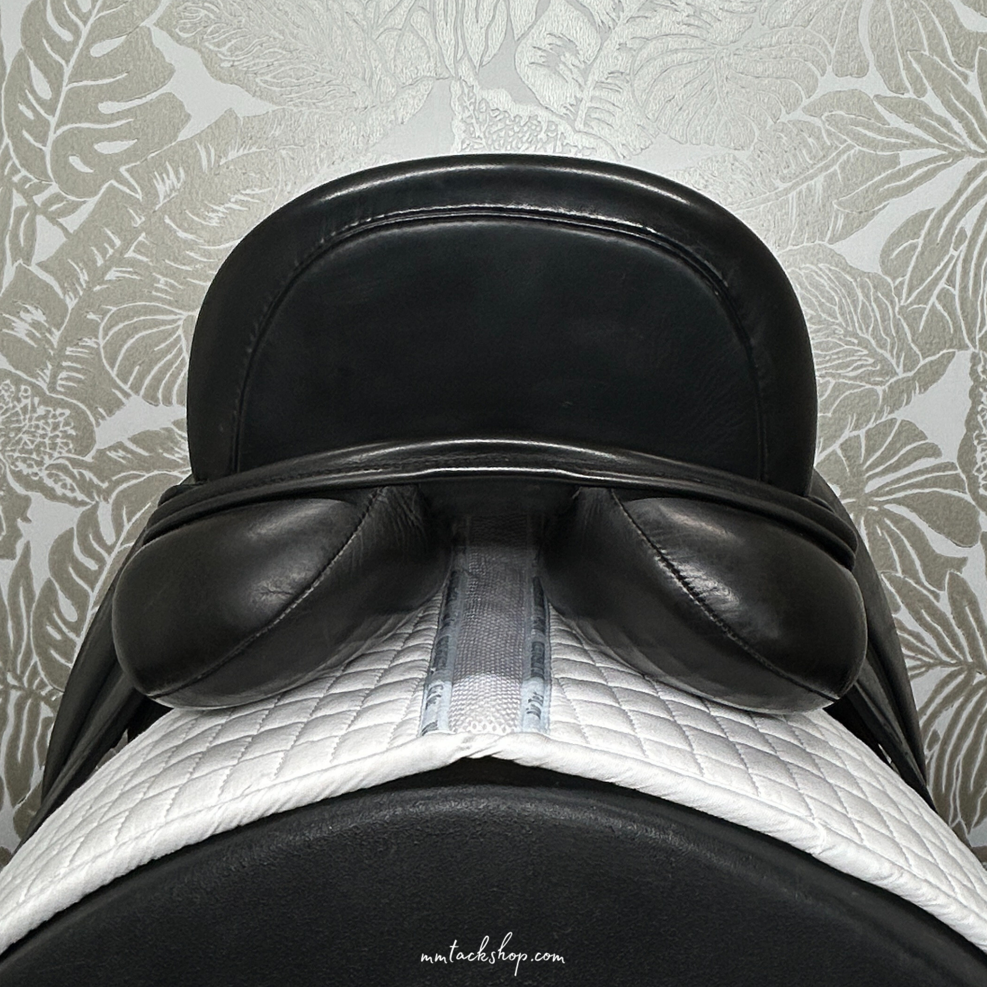 Used Aires de Haute by Equine Inspired Dressage Saddle, Crafted By Frank Baines