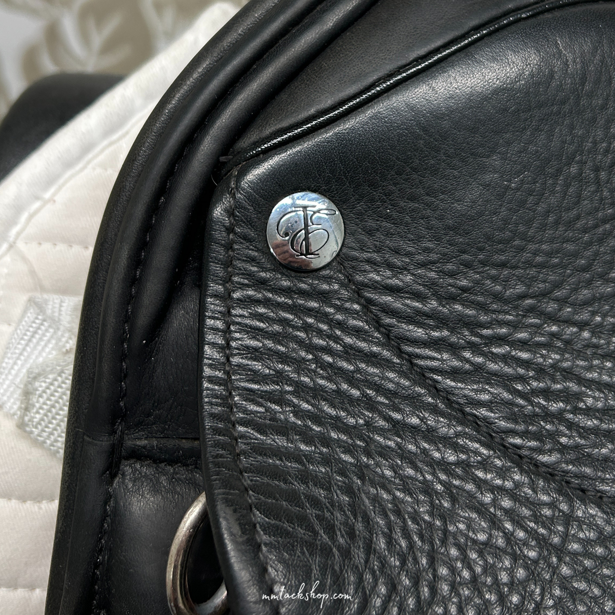 Used 18" Aires de Haute by Equine Inspired Dressage Saddle, Crafted By Frank Baines