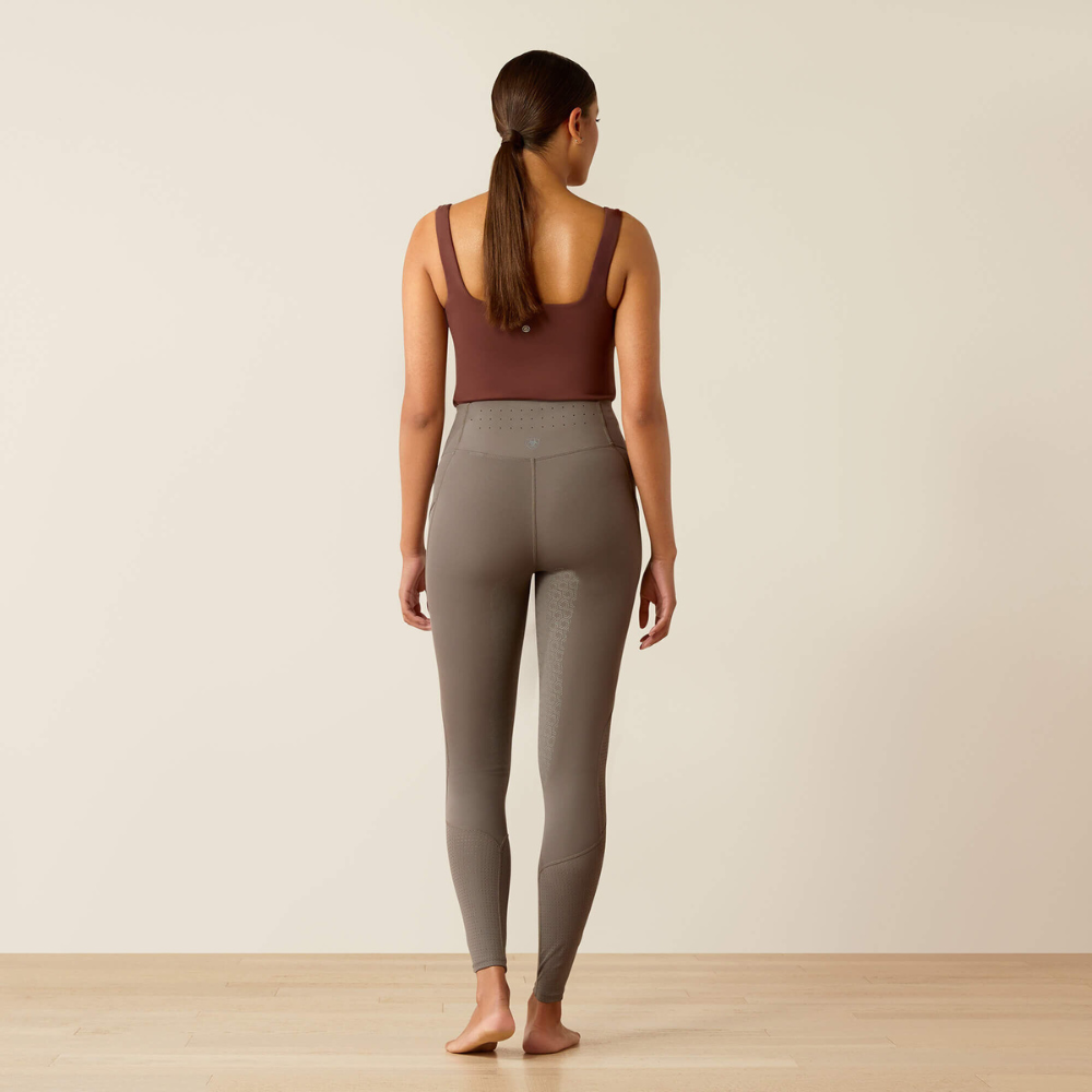 Ariat Breathe Eos Half Grip Tight, Plum Grey