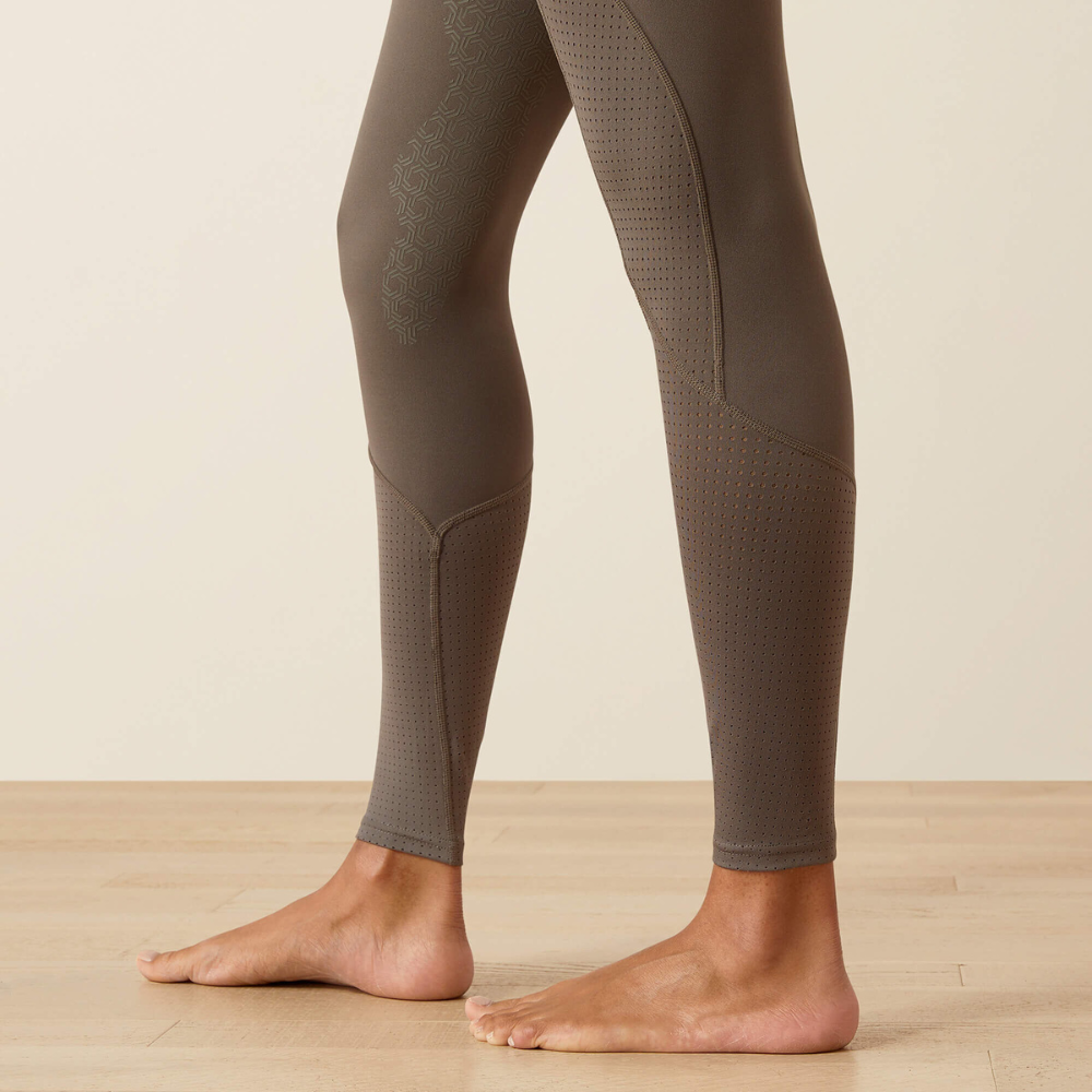 Ariat Breathe Eos Half Grip Tight, Plum Grey