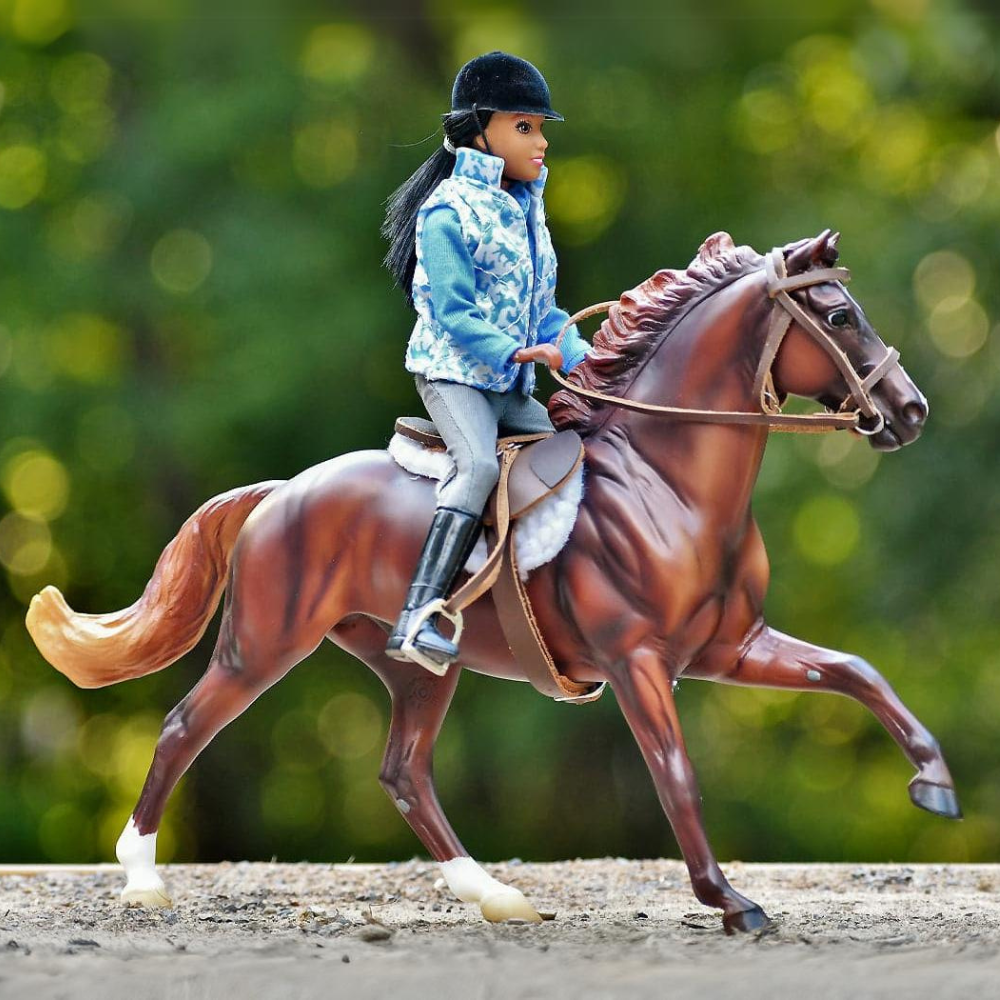 Breyer Makayla, 8" Schooling Rider