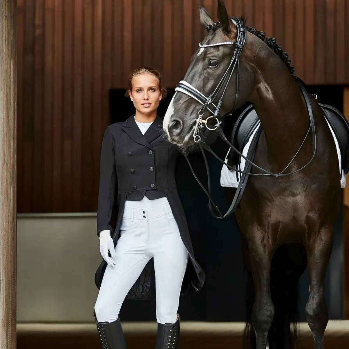 Catago Rihanna Full Grip Breeches, White