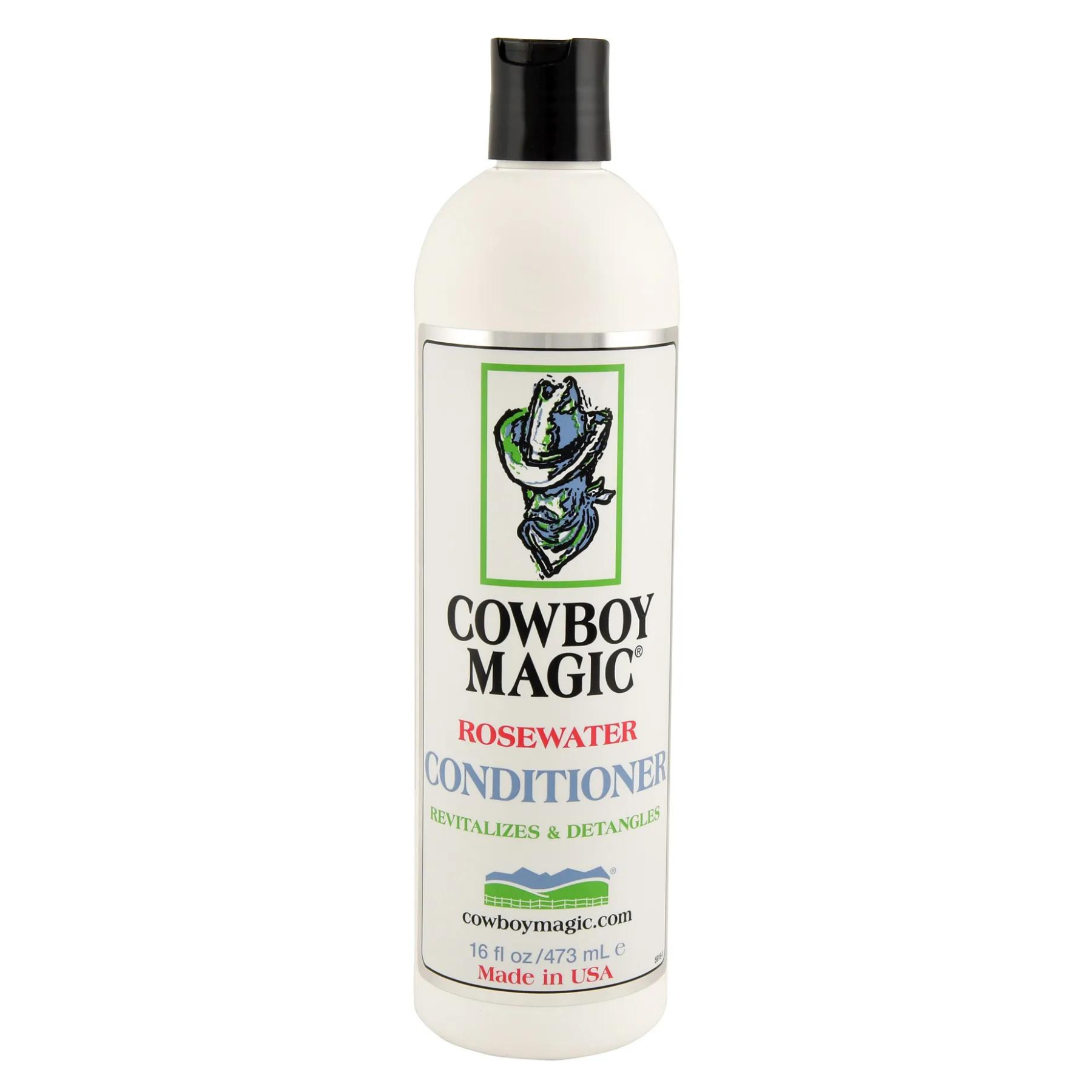 Cowboy Magic Rosewater Shampoo, 16oz Pint