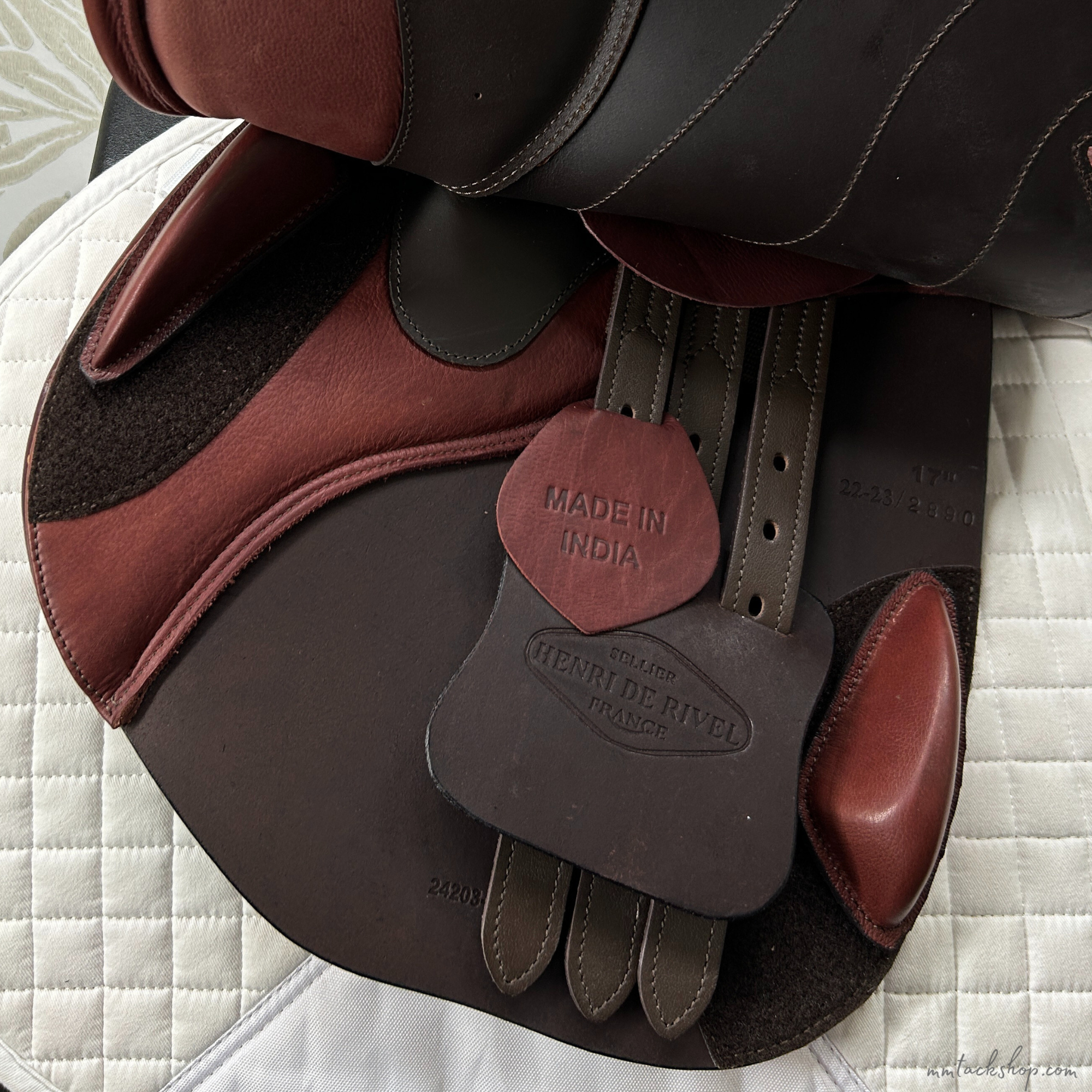 Image of the near side billets on Henri de Rivel&