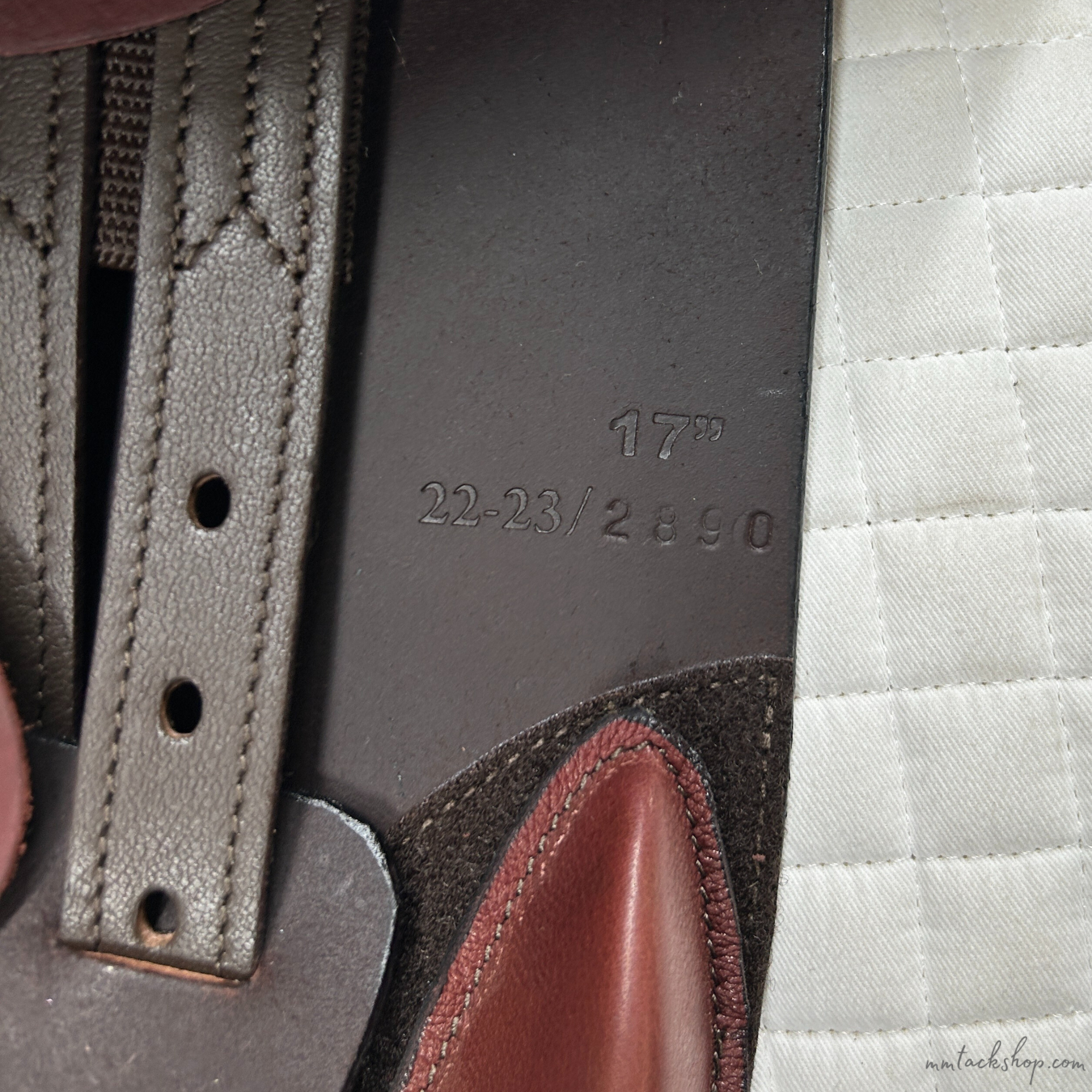 Image of the serial number of Henri de Rivel&