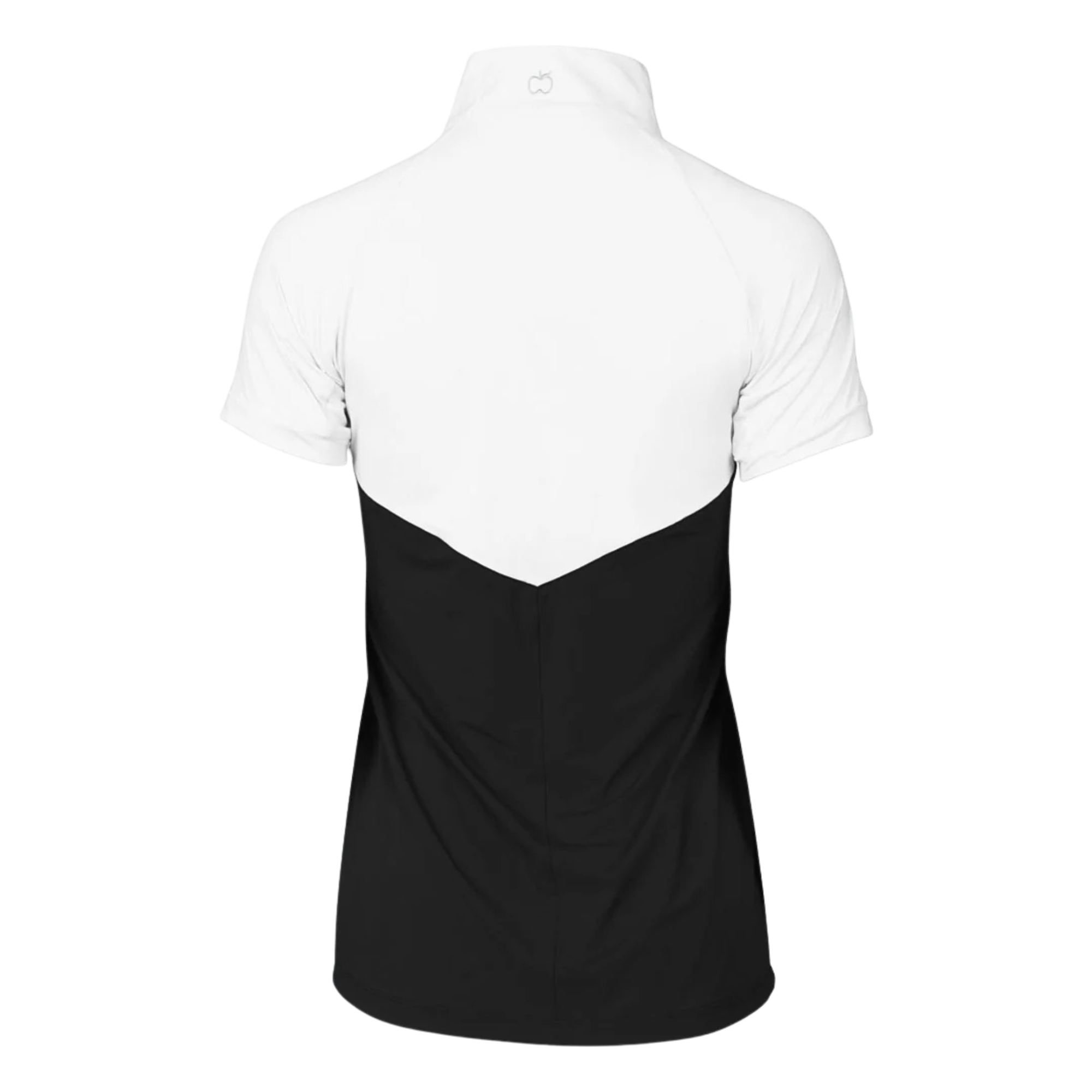 Dapplebay Lady 1/4 Zip Short Sleeve Training top, Black