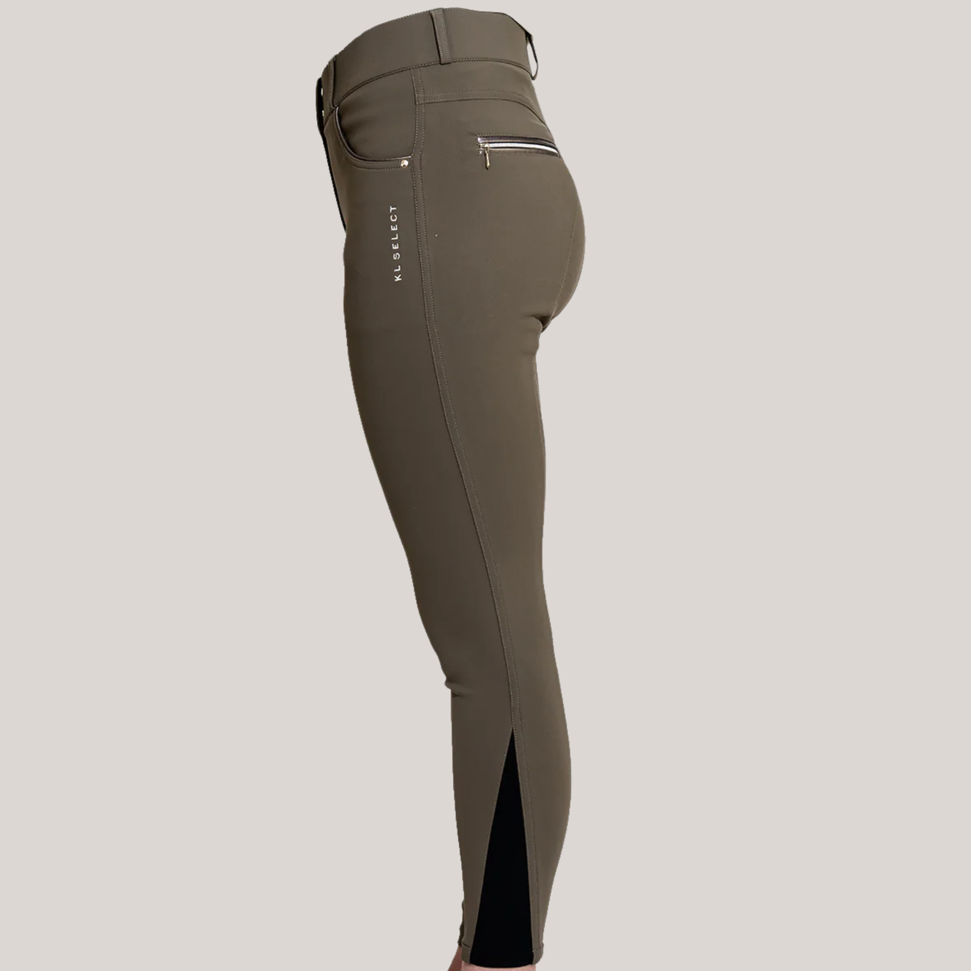 KL Select Gabrielle Full Seat Breeches, Truffle