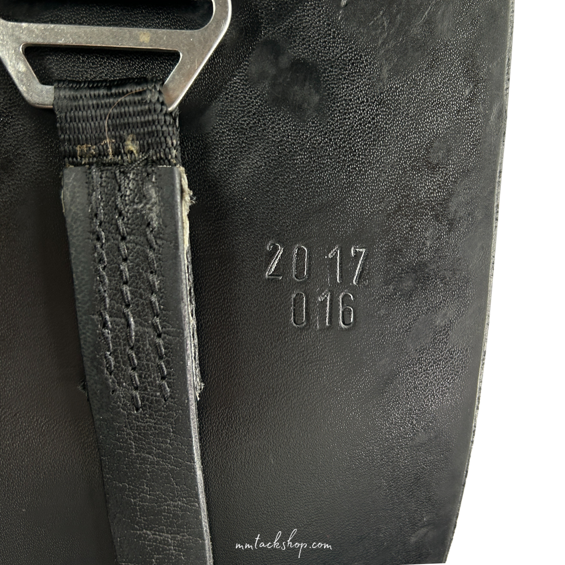 Used 17.5" Hastilow & Sons Bentley Dual Flap Dressage Saddle