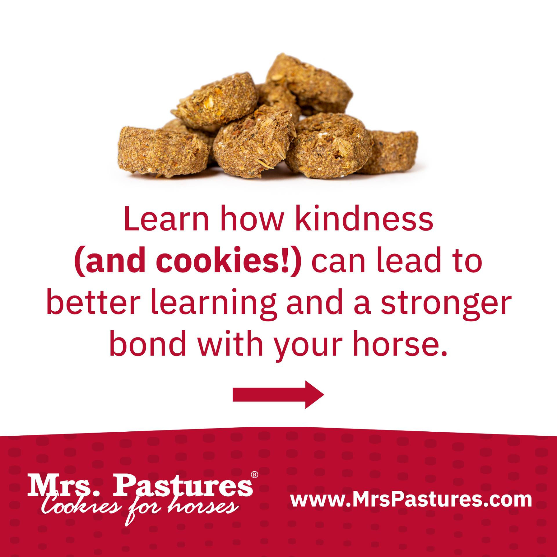 Mrs. Pastures Horse Treats, 32 oz Jar