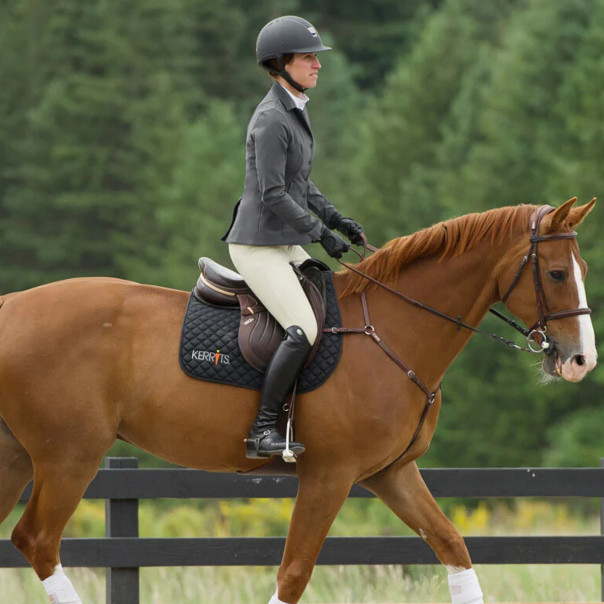 Kerrits Competition Show Coat 4 Snap in Pine