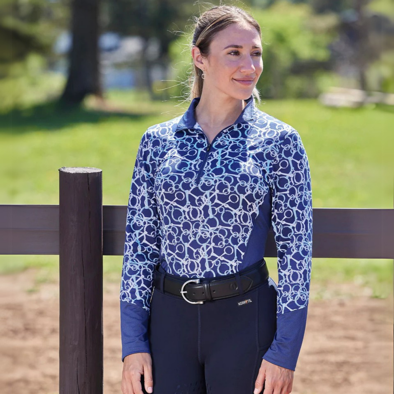 Kerrits Balance Ice Fil® Long Sleeve Riding Shirt