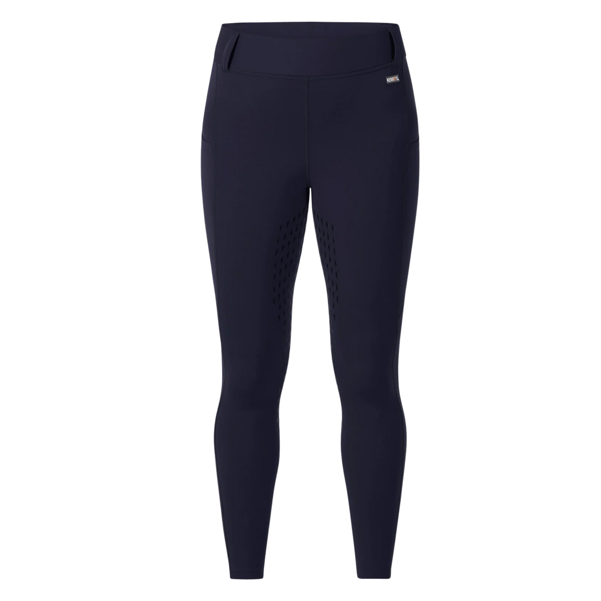 Kerrits Coolcore Silicone Full Leg Riding Tech Tight, Galaxy Blue