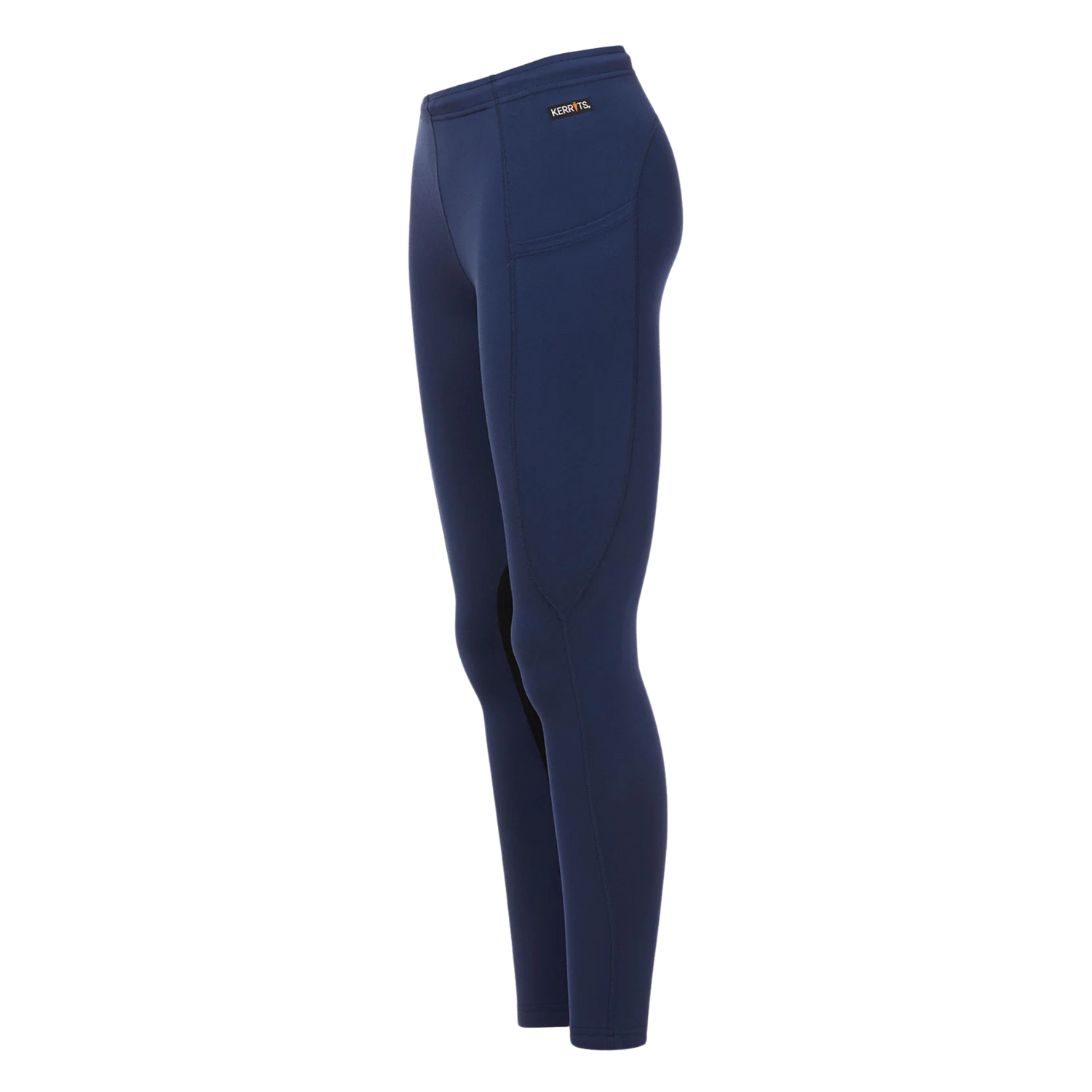 Kerrits Kids Performance Knee Patch Pocket Riding Tight, Lapis