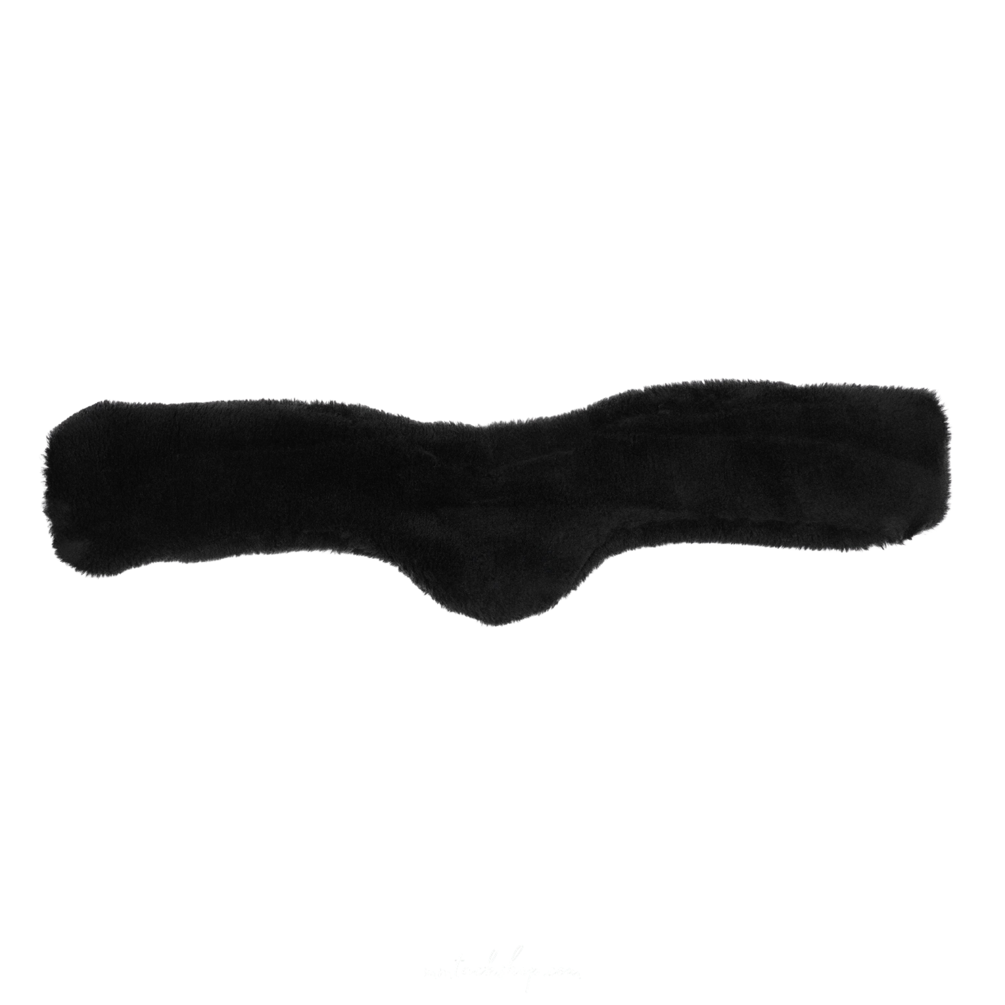 LeMieux Merino+ Anatomic Dressage Girth Cover, Black