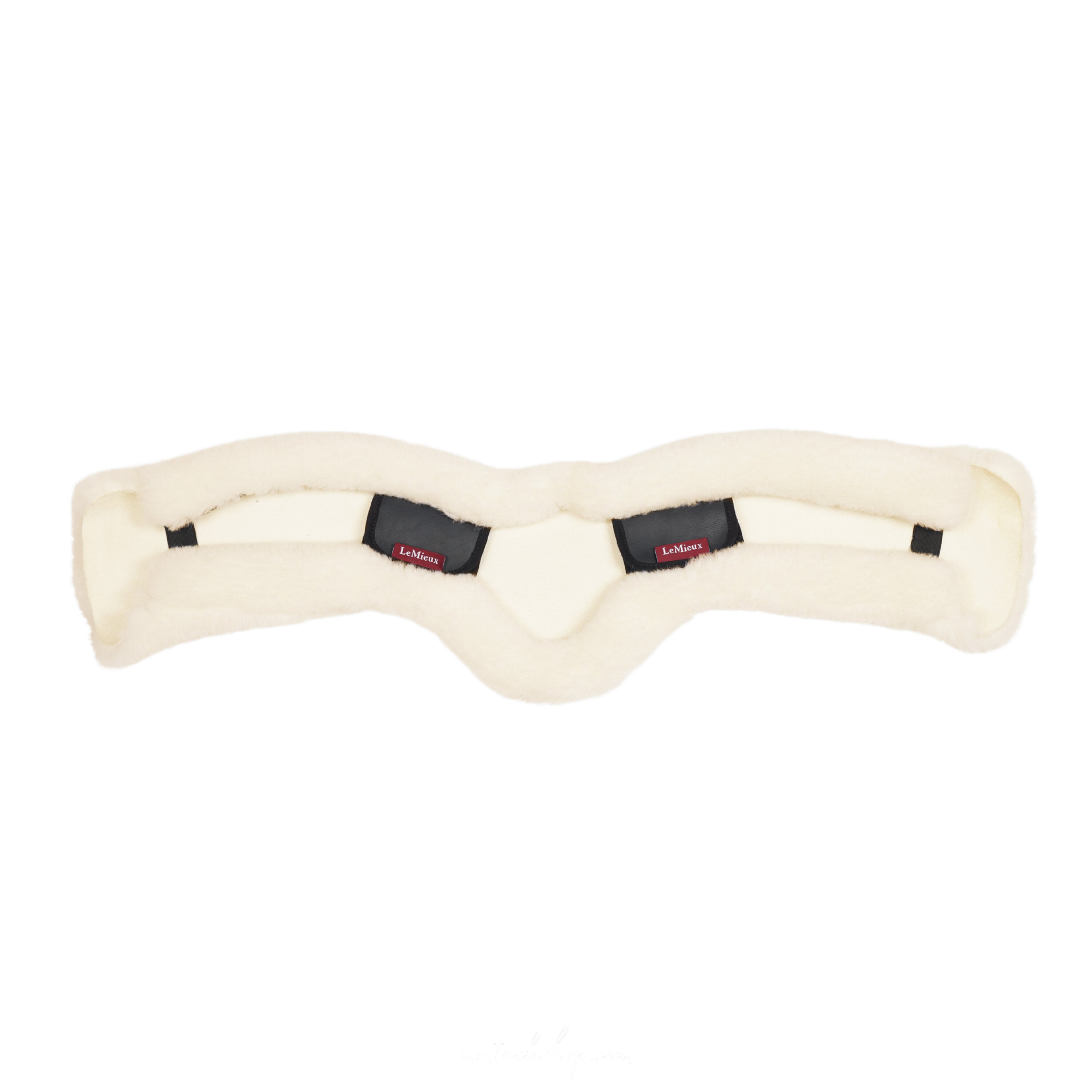 LeMieux Merino+ Anatomic Dressage Girth Cover, Black