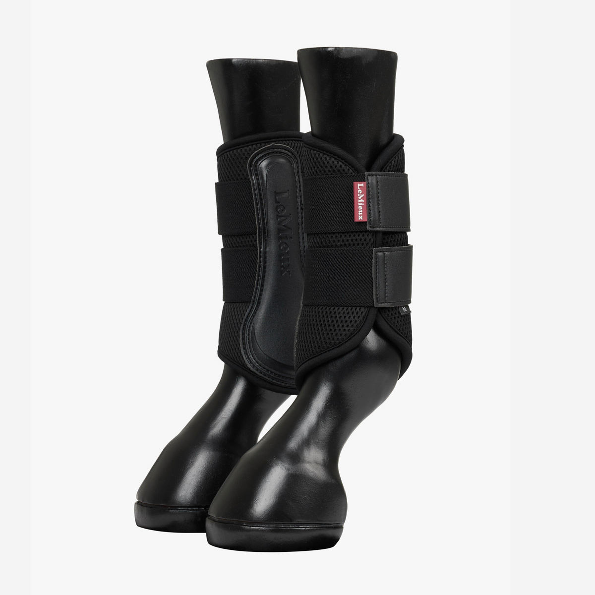 LeMieux Mesh Brushing Boots, Black