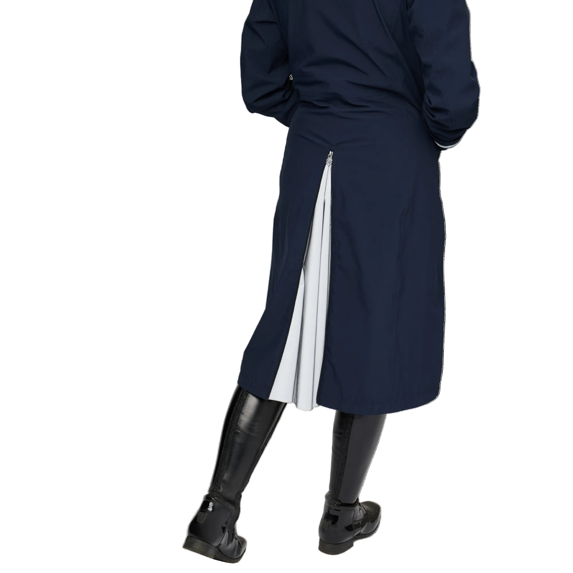 LeMieux Amelie Waterproof Lightweight Riding Coat, Navy