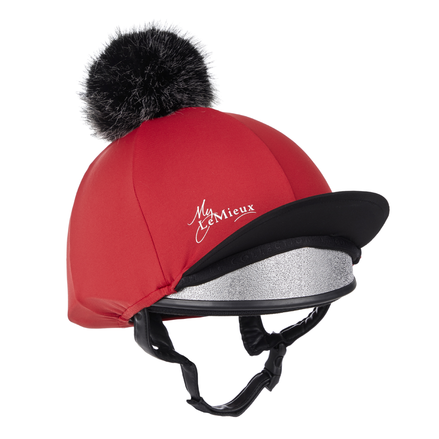 LeMieux Pom Hat Silk, Chilli