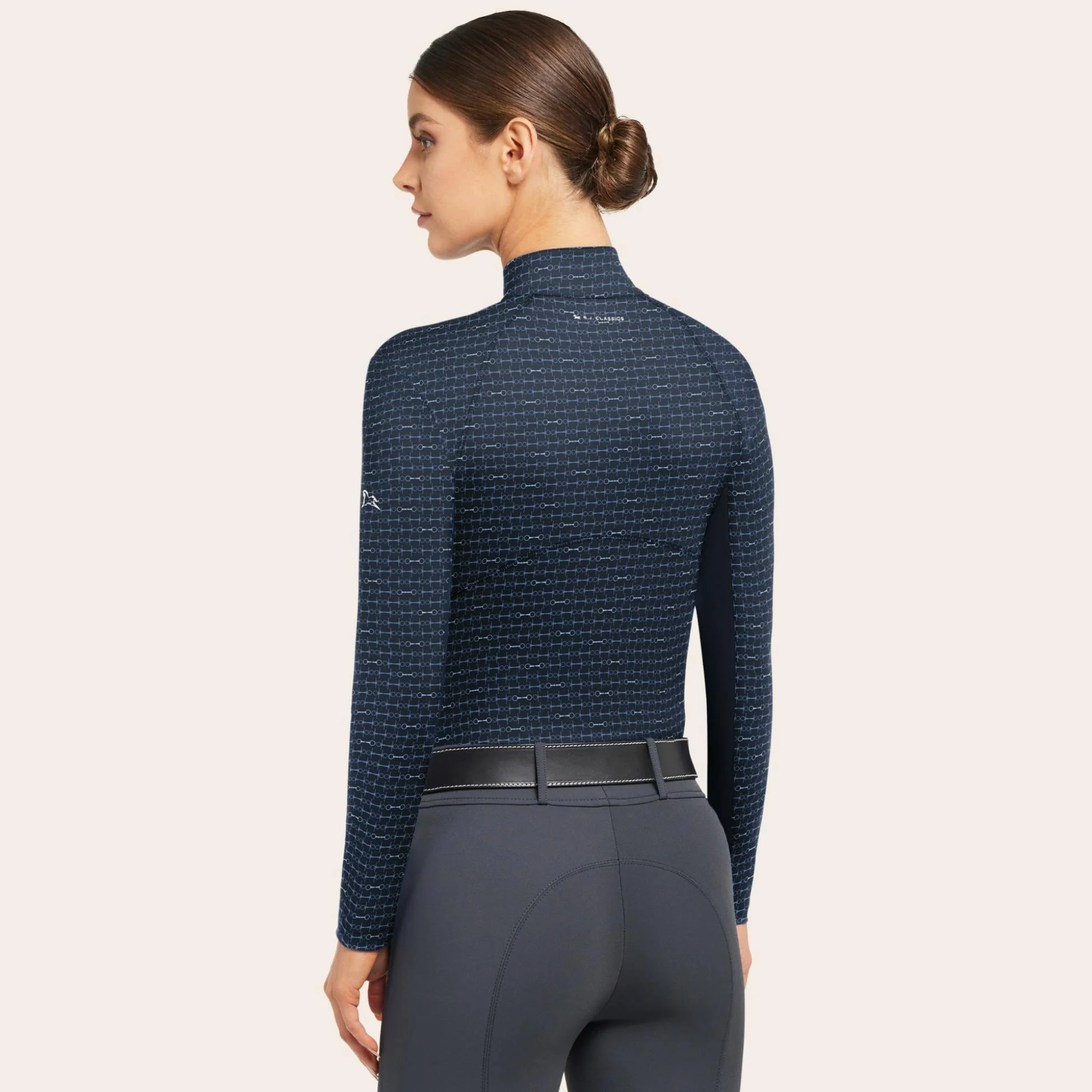 R.J. Classics Libby Training Shirt, Sapphire Snaffle