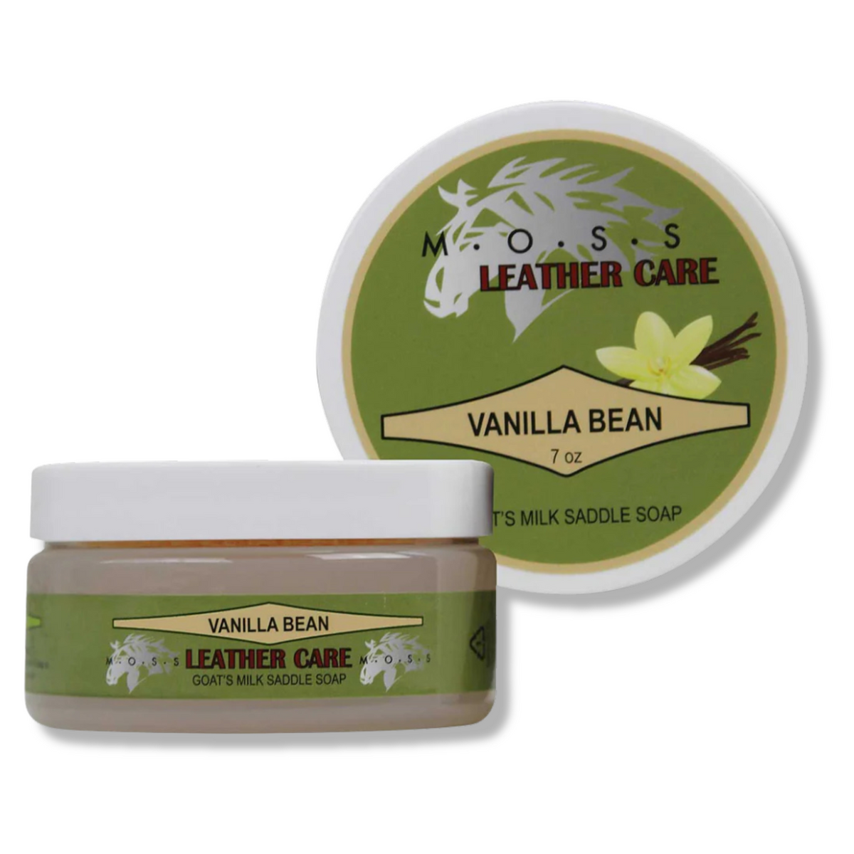 MOSS Saddle Soap, Vanilla Bean