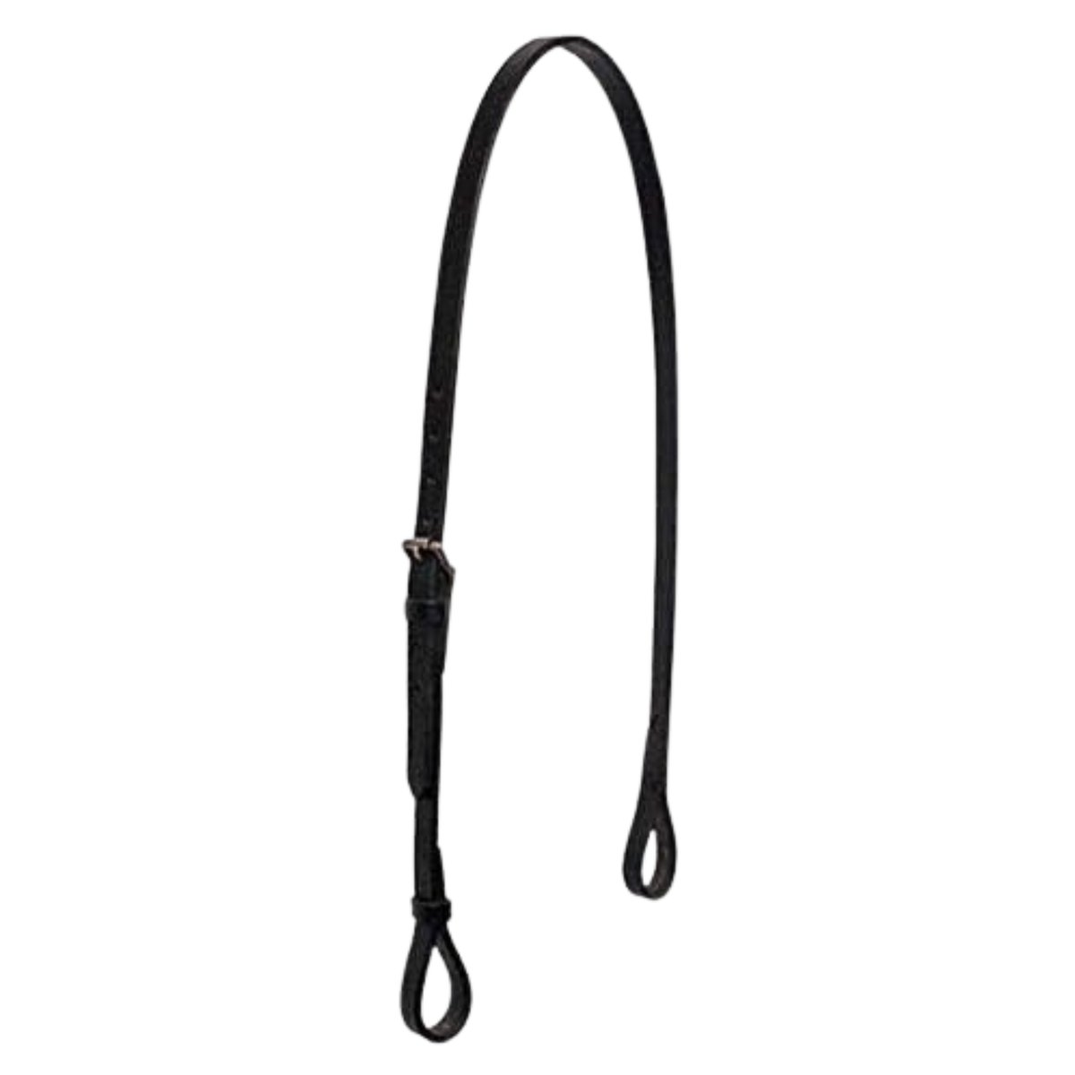 Black leather detachable neck strap made for the Nunn Finer Breastplates.