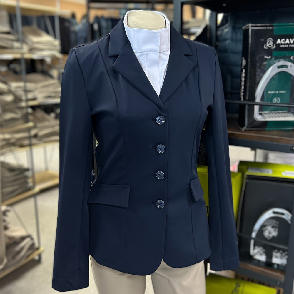Ovation PowerFlex Light 4 Button Show Coat, Navy