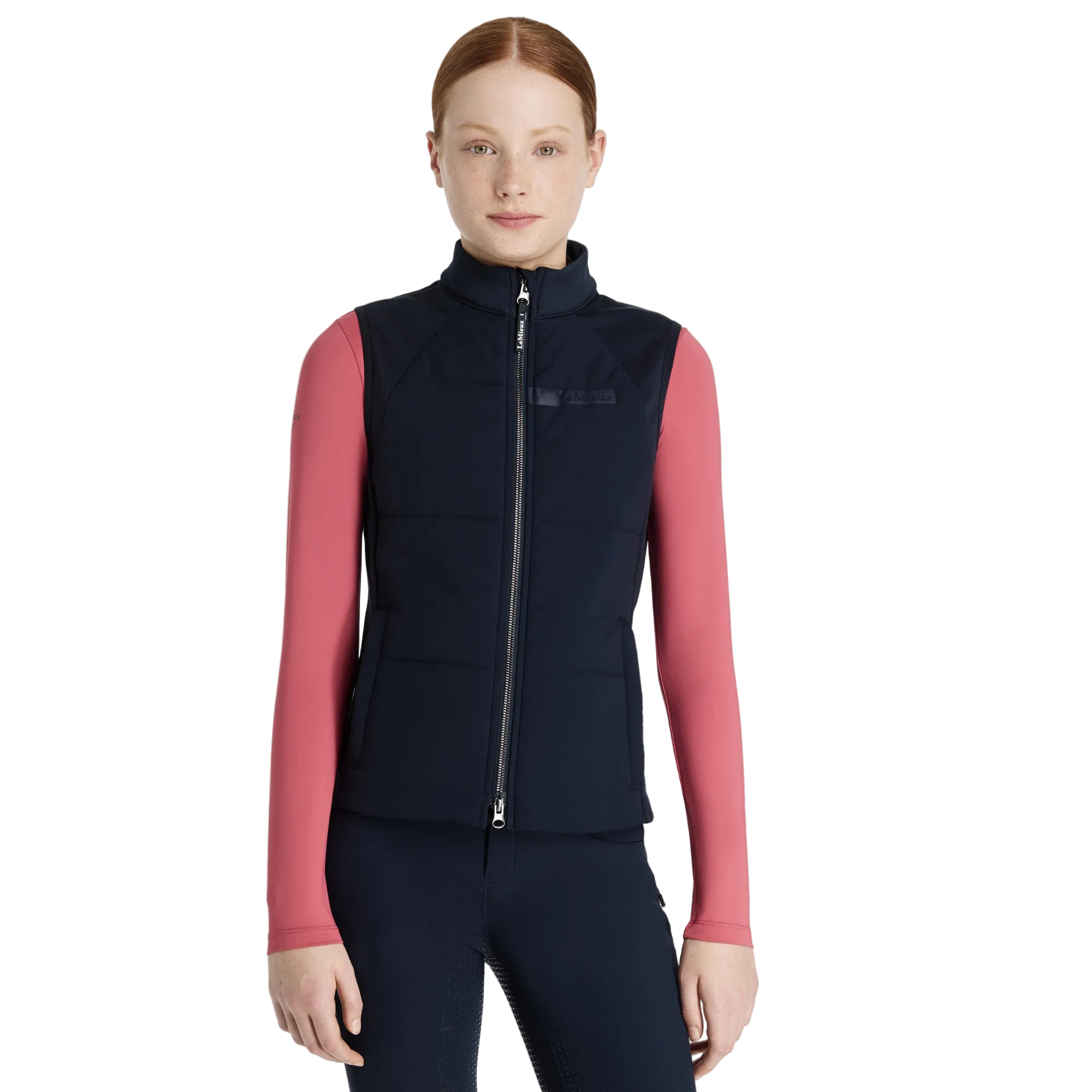 LeMieux Young Rider Pammy Training Gilet (Vest), Navy