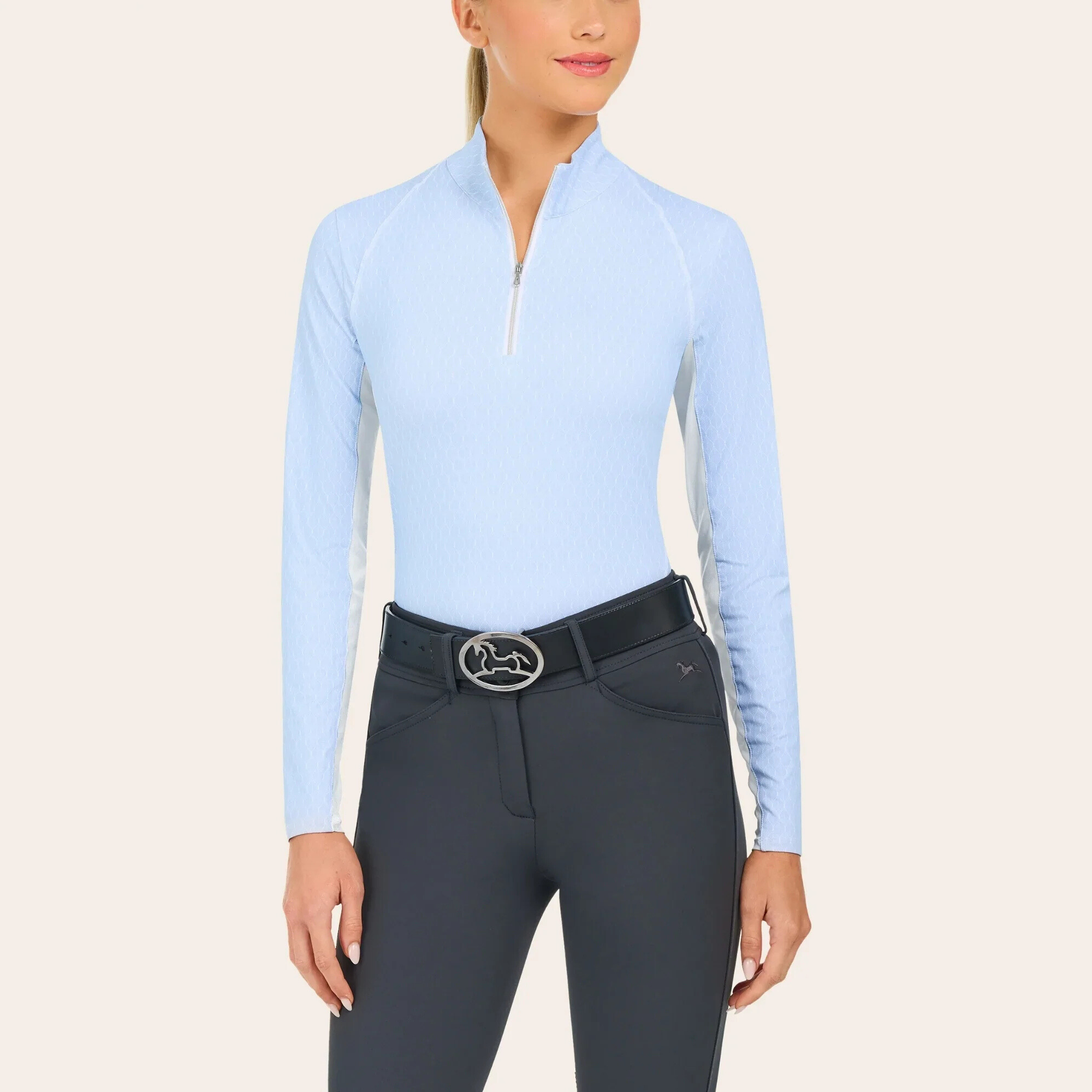 R.J. Classics Libby Training Shirt, Blue Coastal Palm