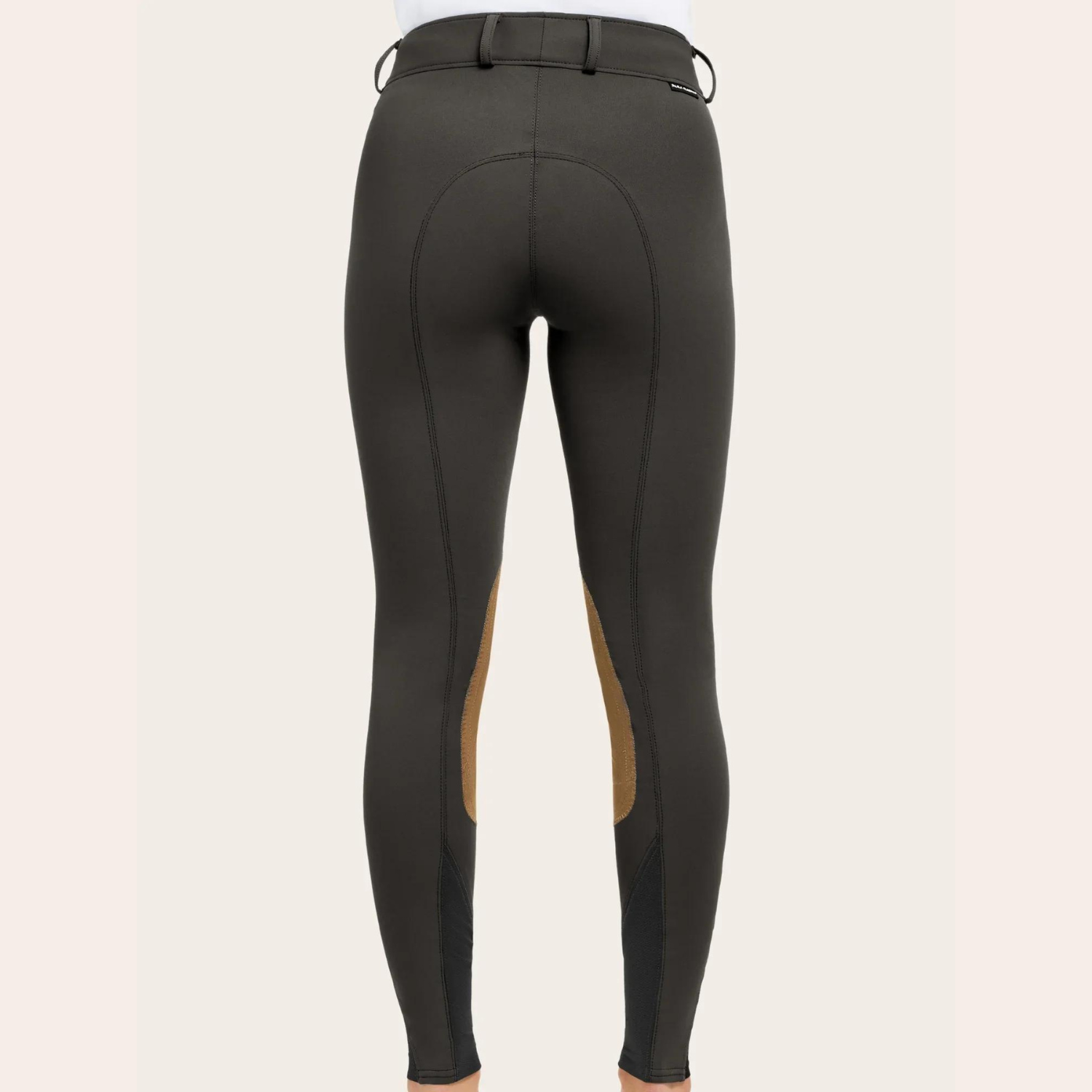 R.J Classics Gracie Knee Patch Breech, Black Olive