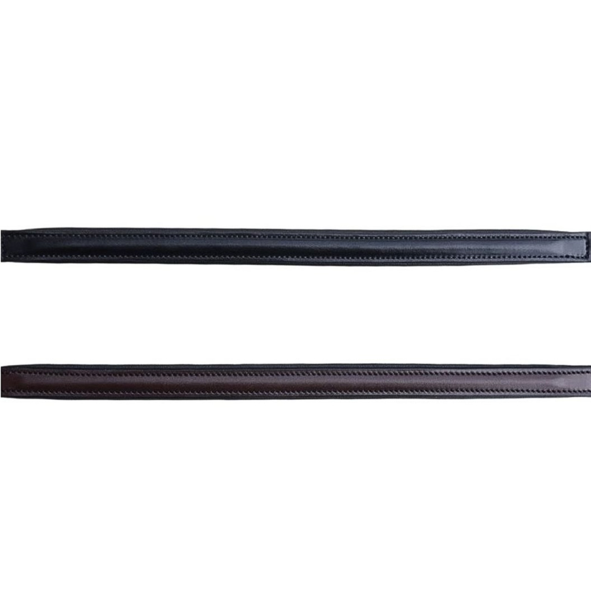 Red Barn Round Raised Padded Fancy Browband