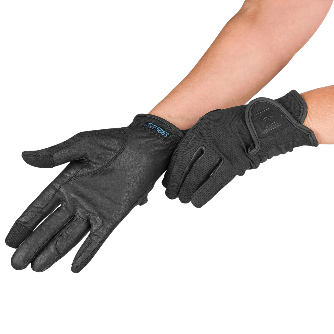 Romfh Leather Mesh Riding Gloves