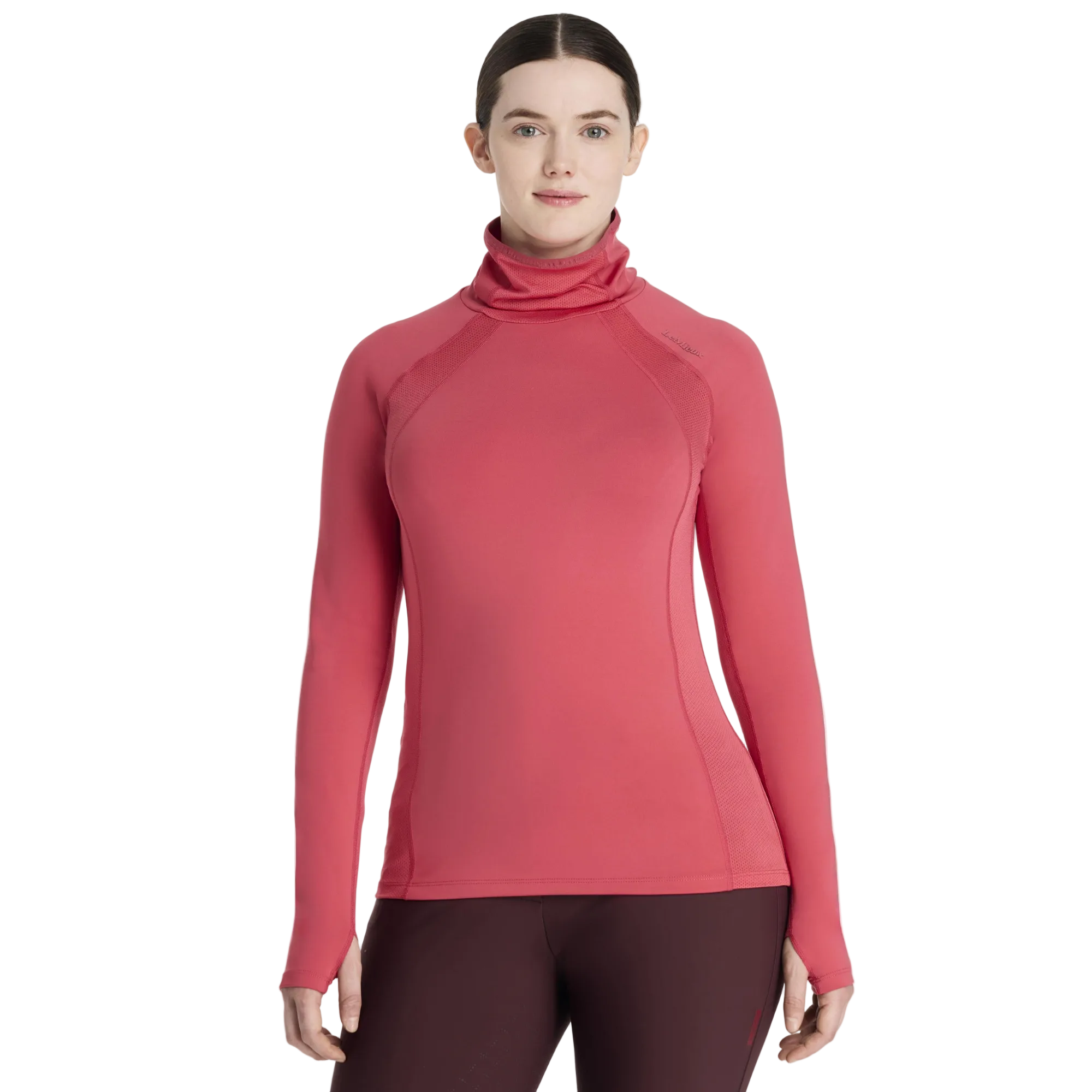 LeMieux Sara Snood Base Layer, Cranberry