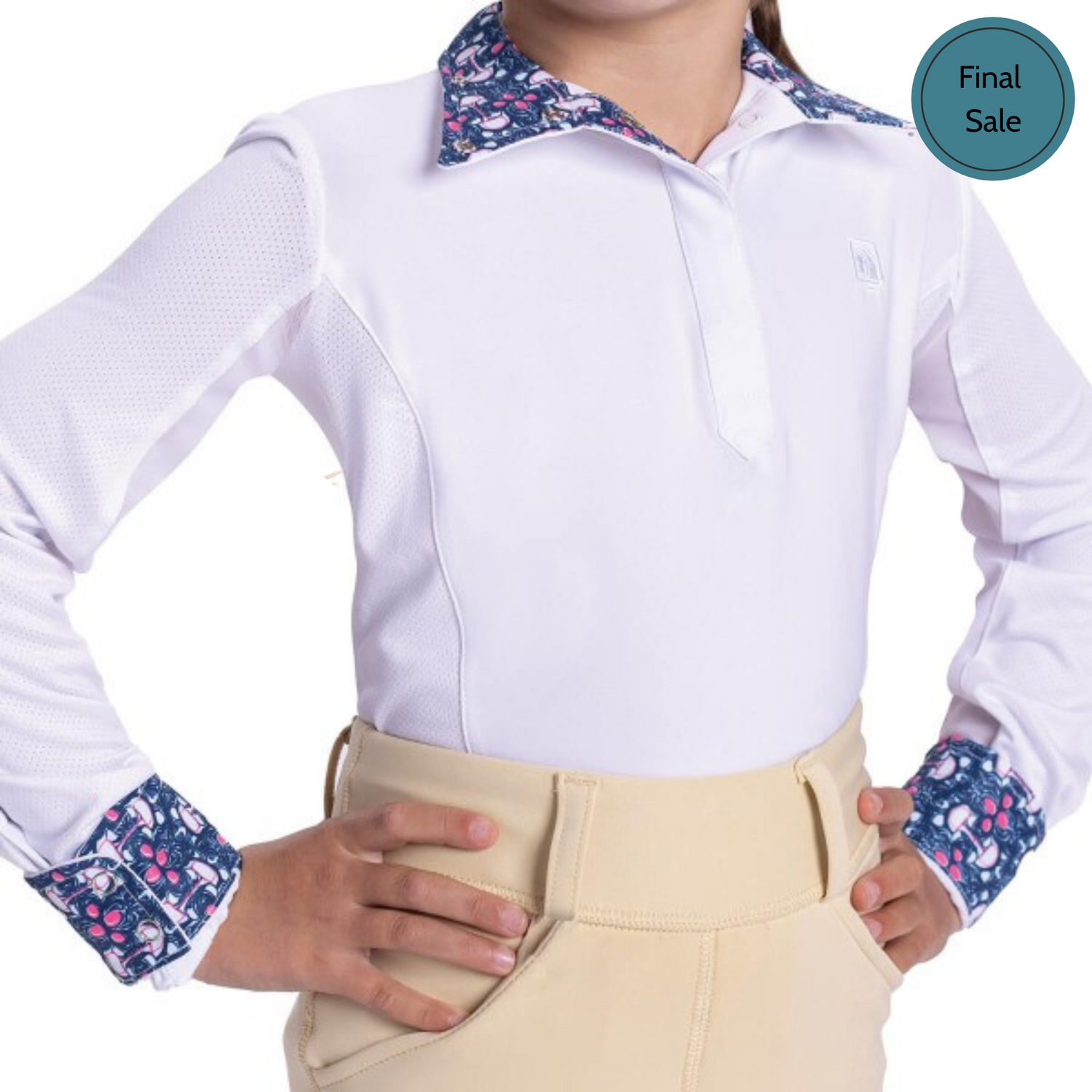 Romfh Sarah Child Long Sleeve Show Shirt, LillyBits