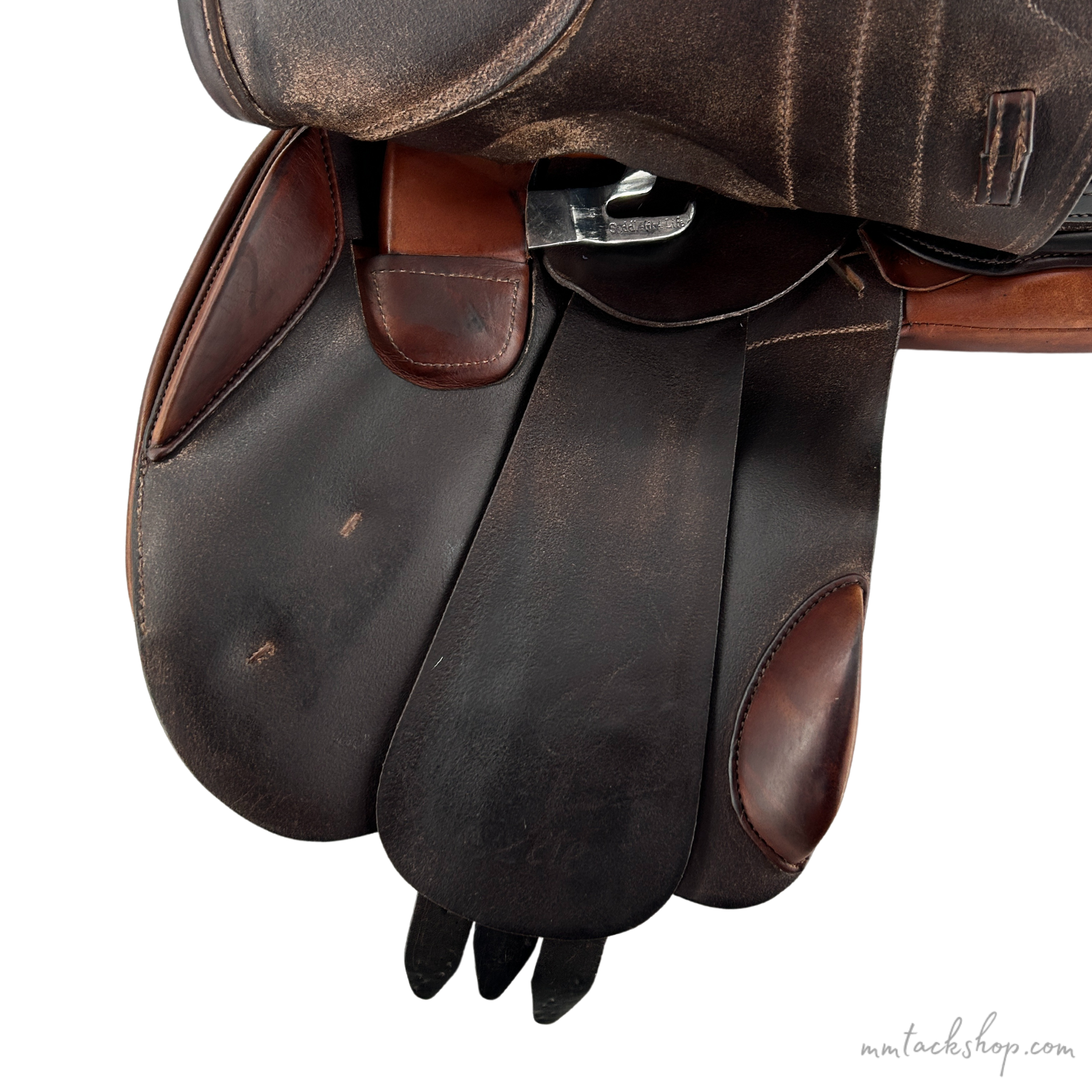 Used 17" Schleese Jeté Jumping Saddle, Traditional Line