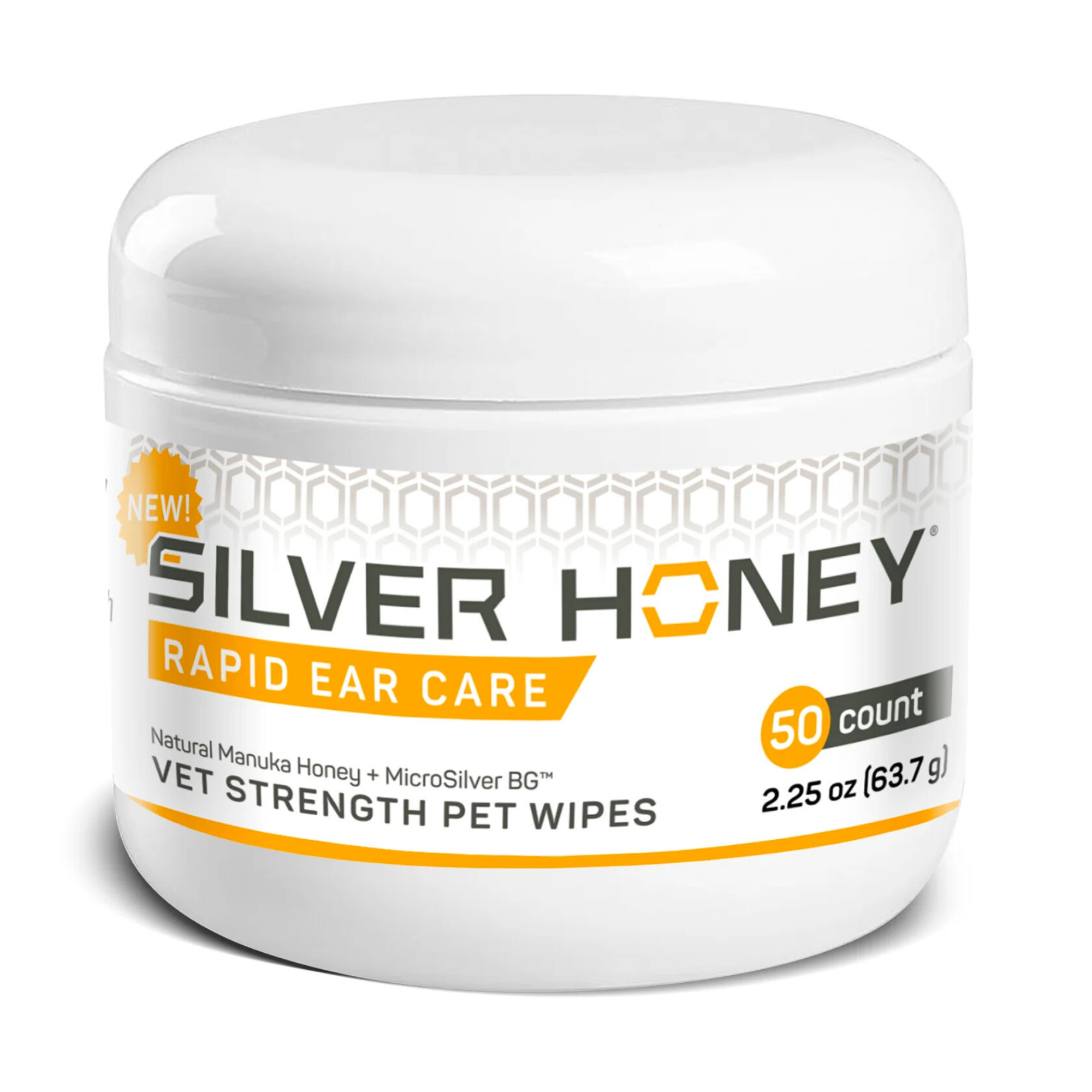 Silver Honey Pet Ear Wipes
