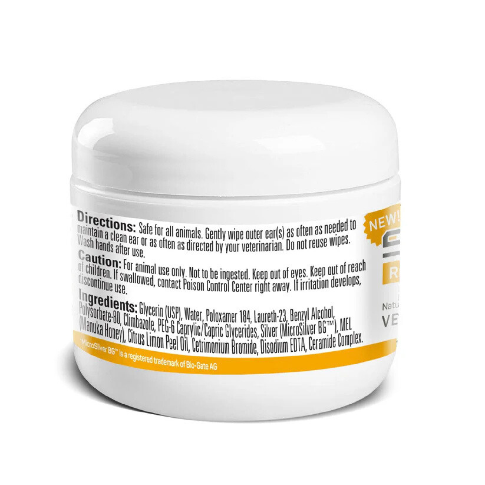 Silver Honey Pet Ear Wipes