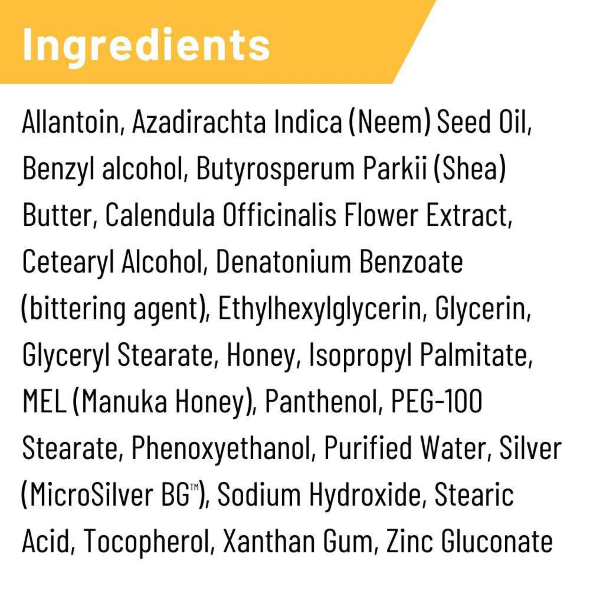 Silver Honey Rapid Wound Repair 2 oz