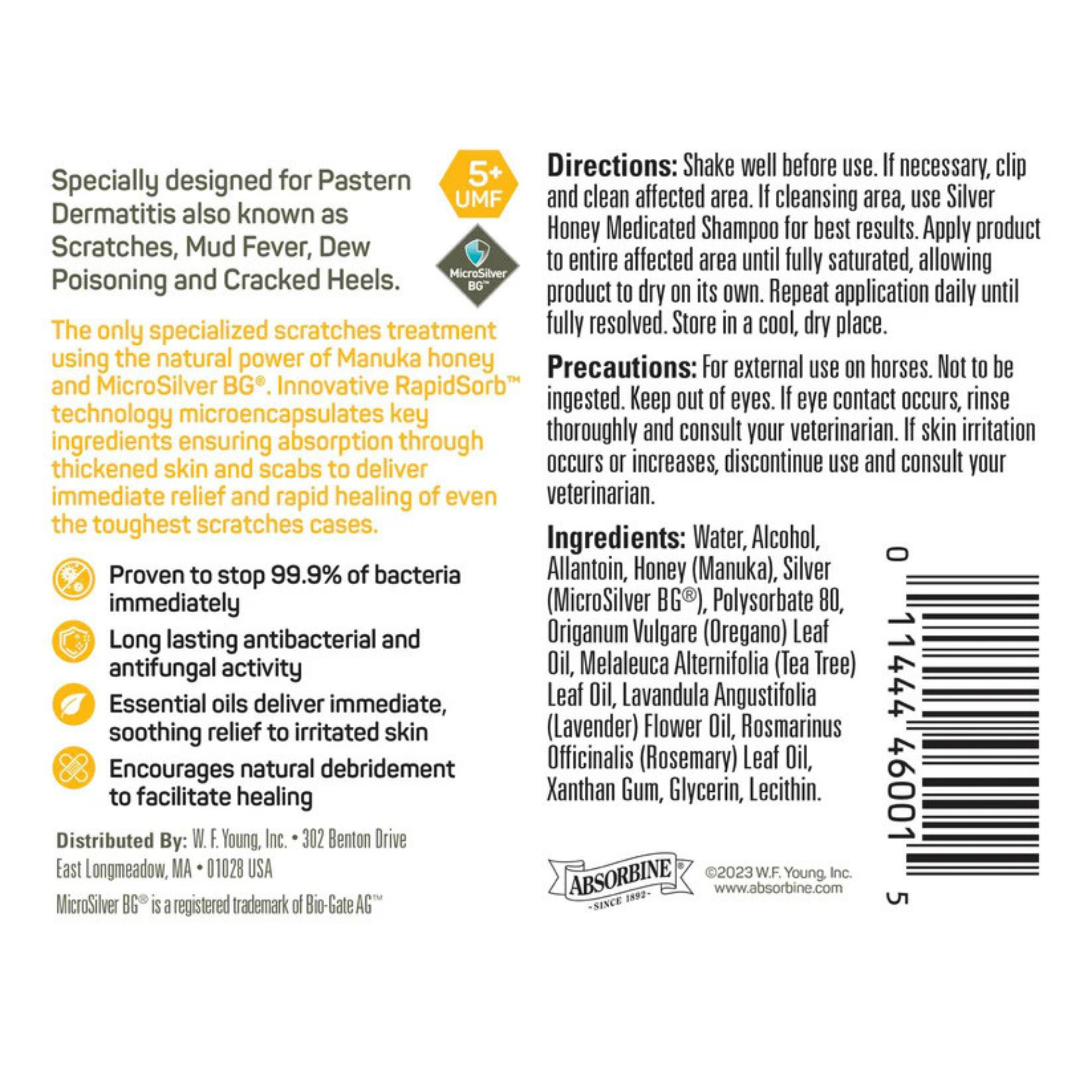 Silver Honey Scratches Spray