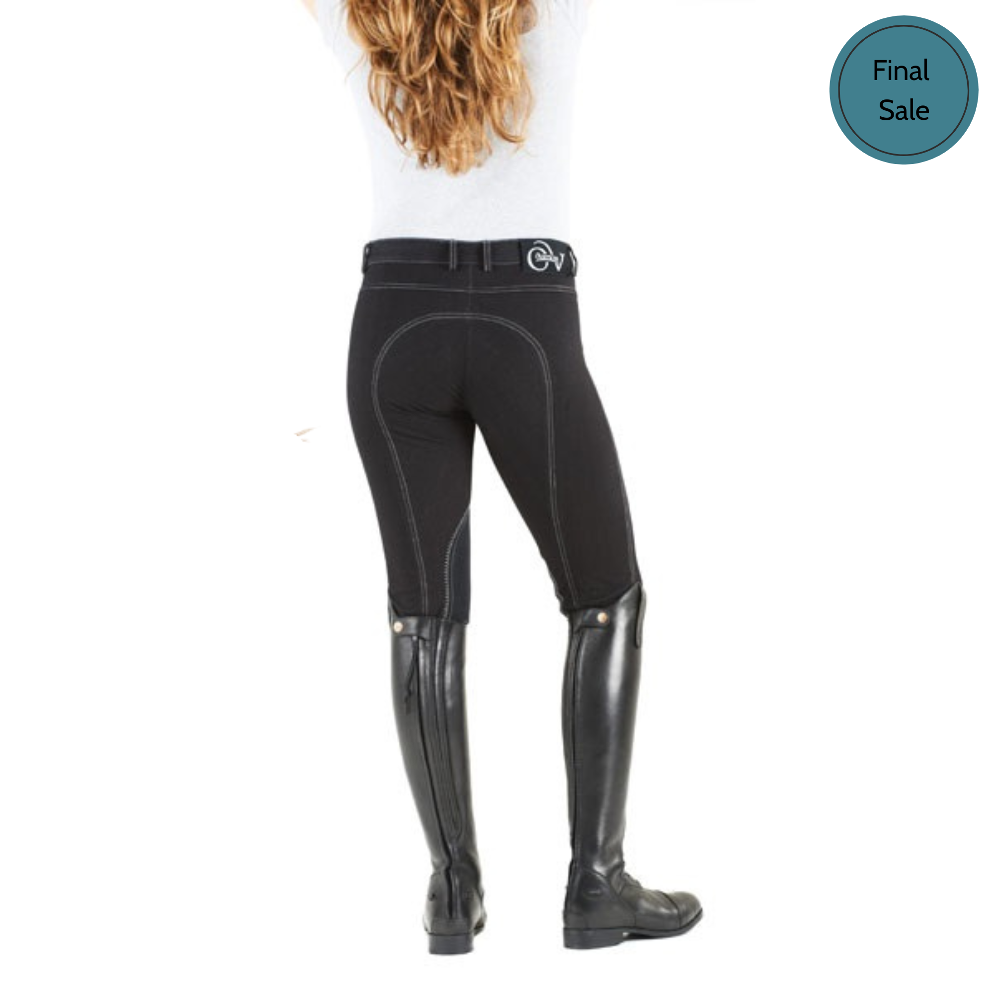 Ovation® SoftFLEX Zip Front Classic Knee Patch Breech