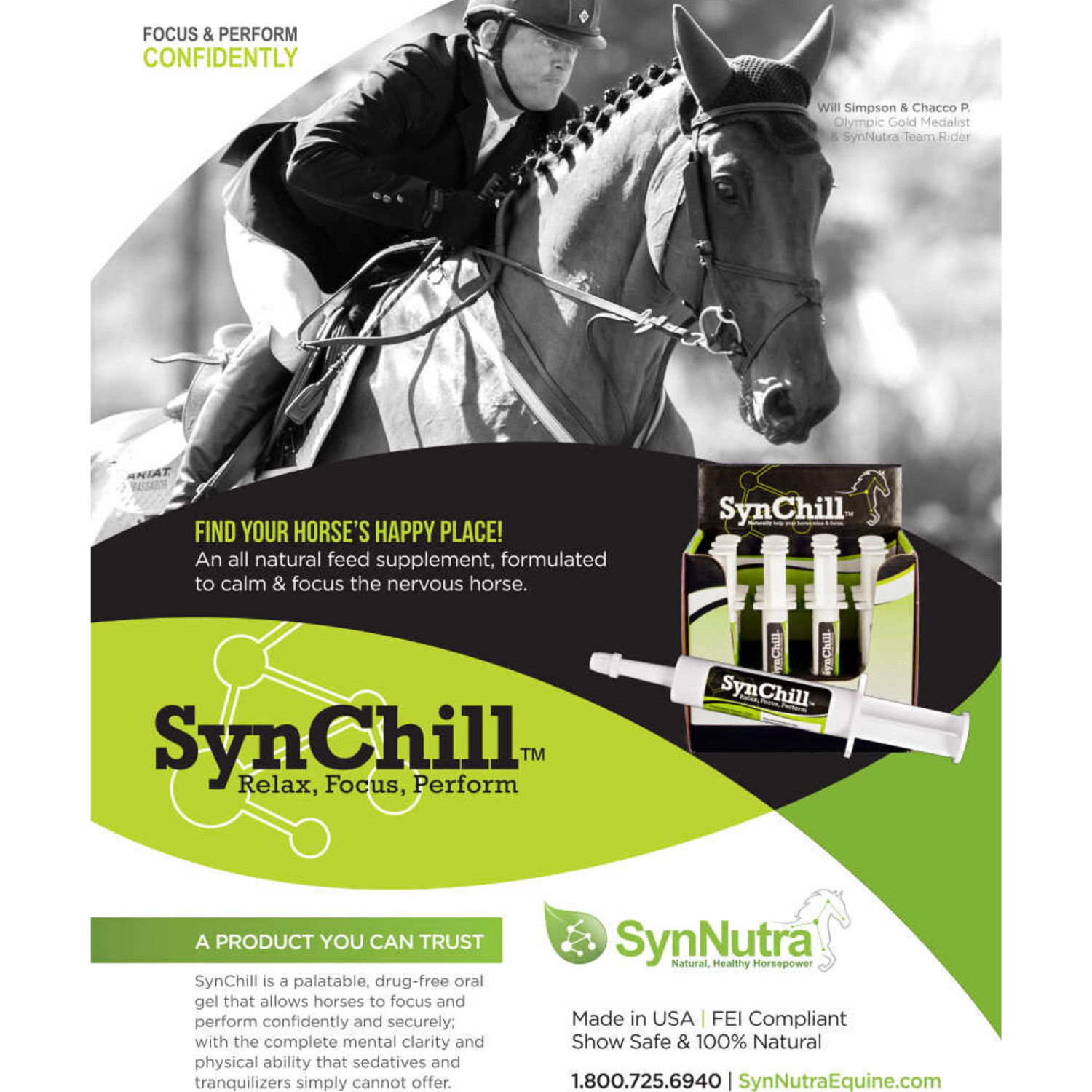 SynChill Calming Gel, 3 Pack