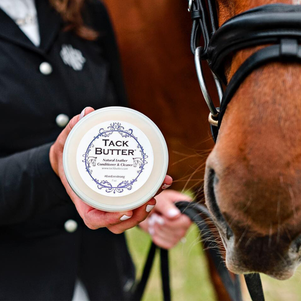 Tack Butter Lavender Eucalyptus Natural Leather Conditioner & Cleaner, 7oz