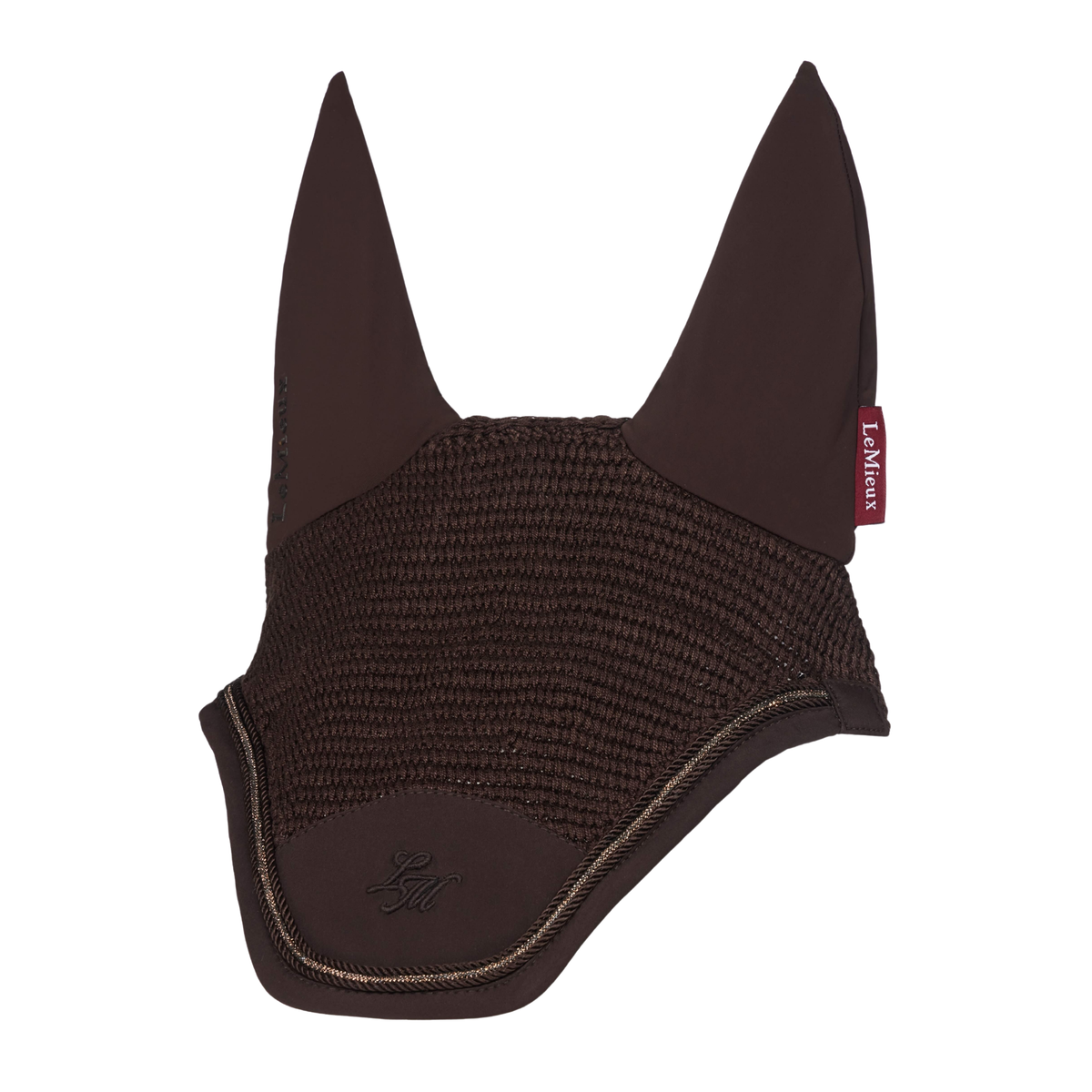 LeMieux Brilliance Ear Bonnet, Espresso