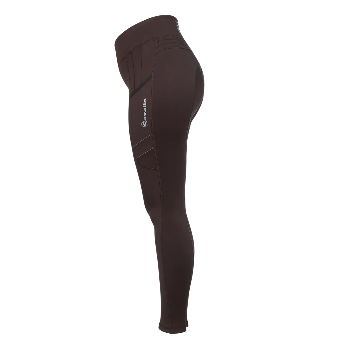 Cavallo Lin Grip RL Full Grip Riding Leggings, Cafe Noir