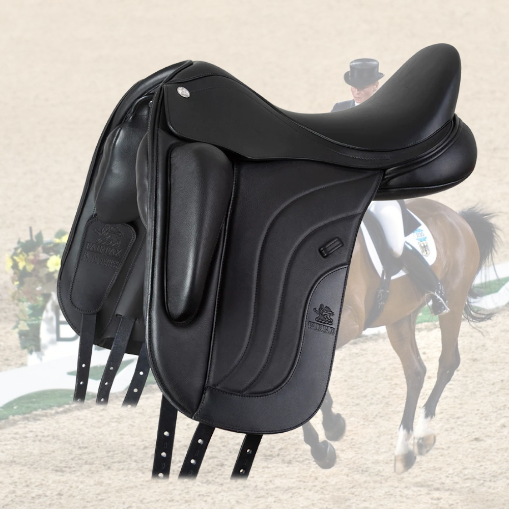 Fairfax Monoflap Dressage Saddle Performance Panel and Design Features –  FairfaxSaddles
