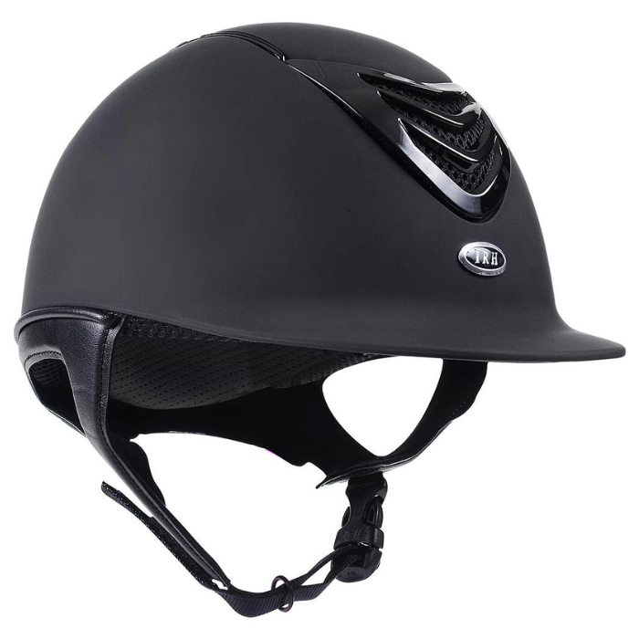 IRH IR4G Competitors Choice Helmet, Matte Black/Gloss Vent